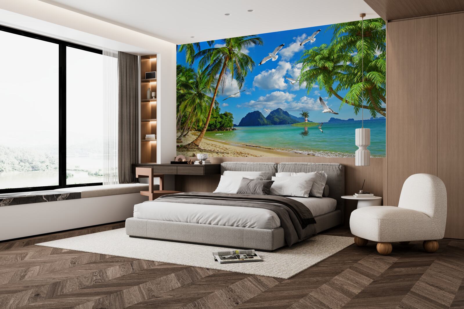 Fotobehang paradijs in de tropen