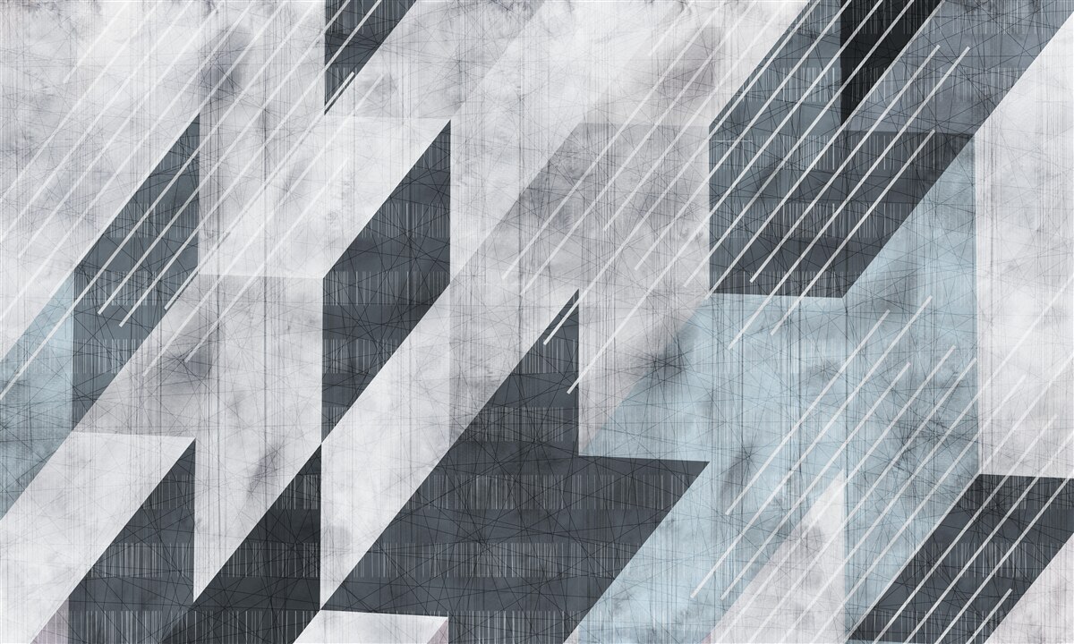 Fotobehang veelbelovende blokken