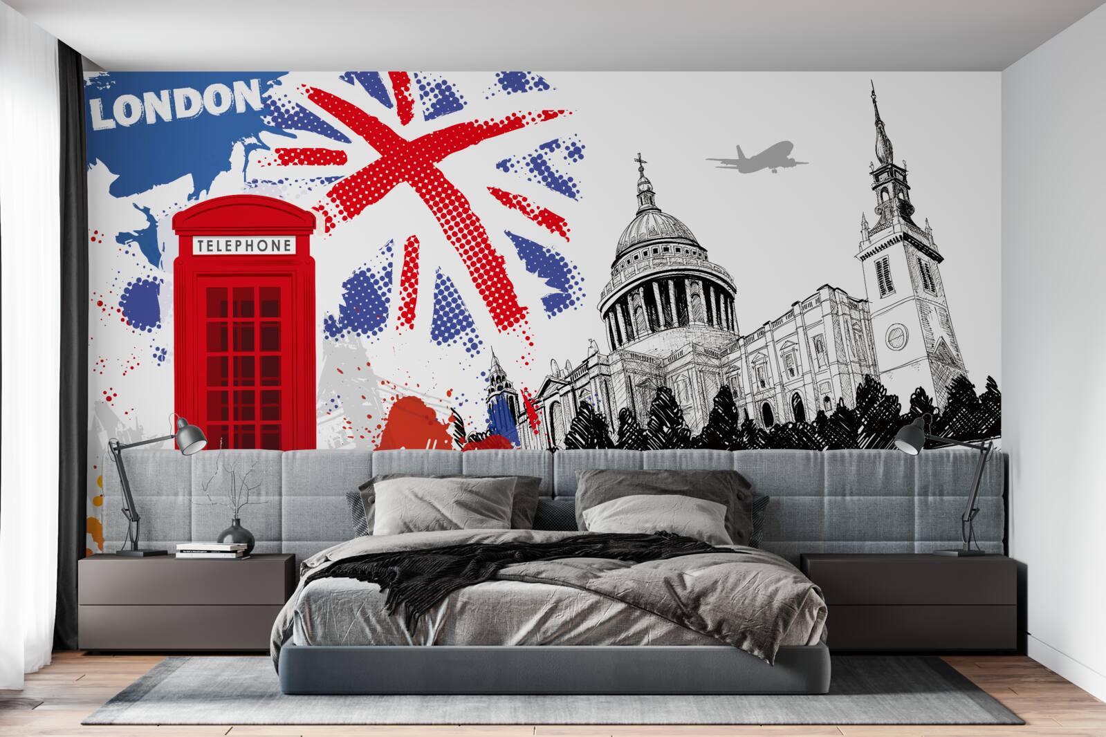 Fotobehang een opmerkelijk symbool van Londen