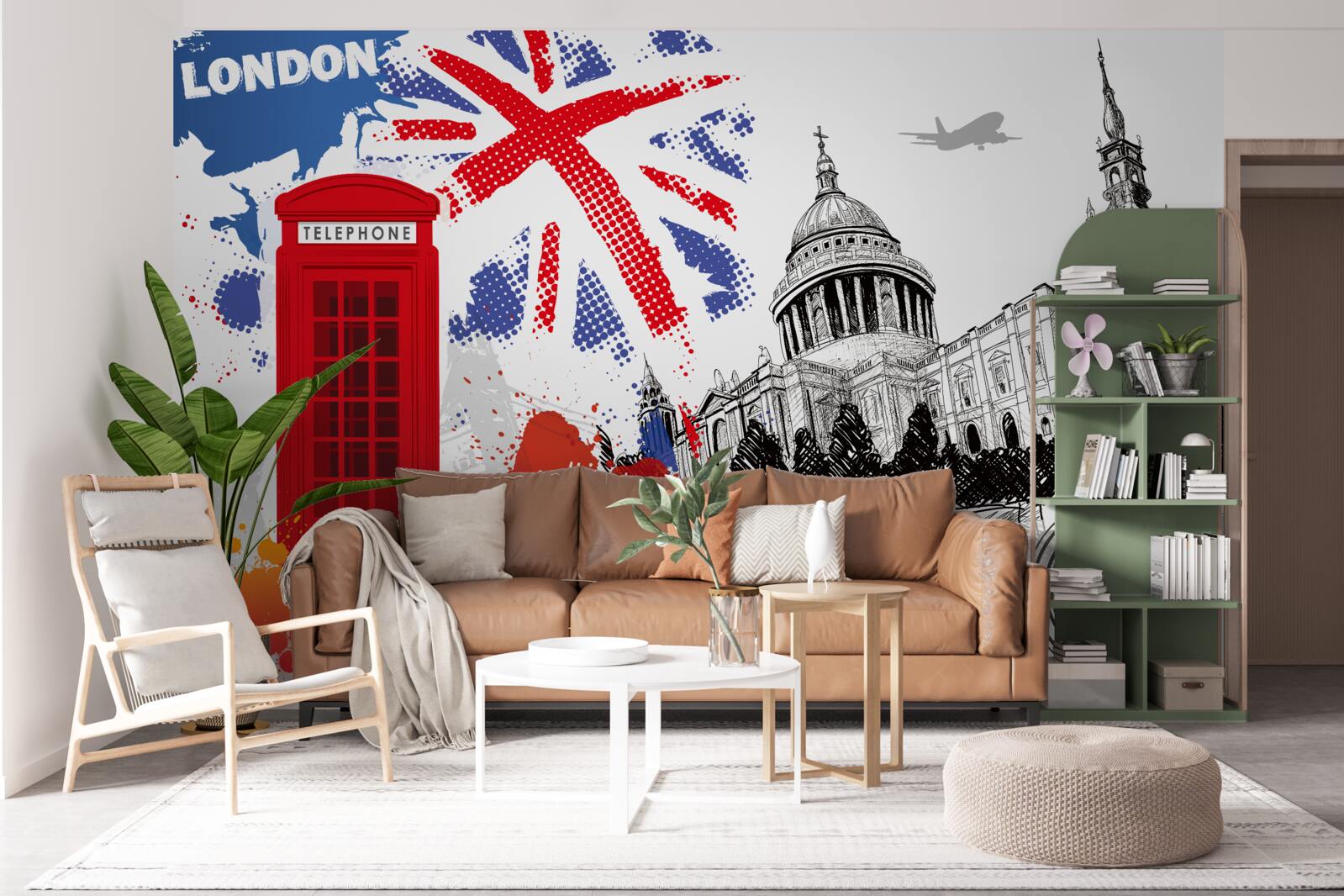 Fotobehang een opmerkelijk symbool van Londen