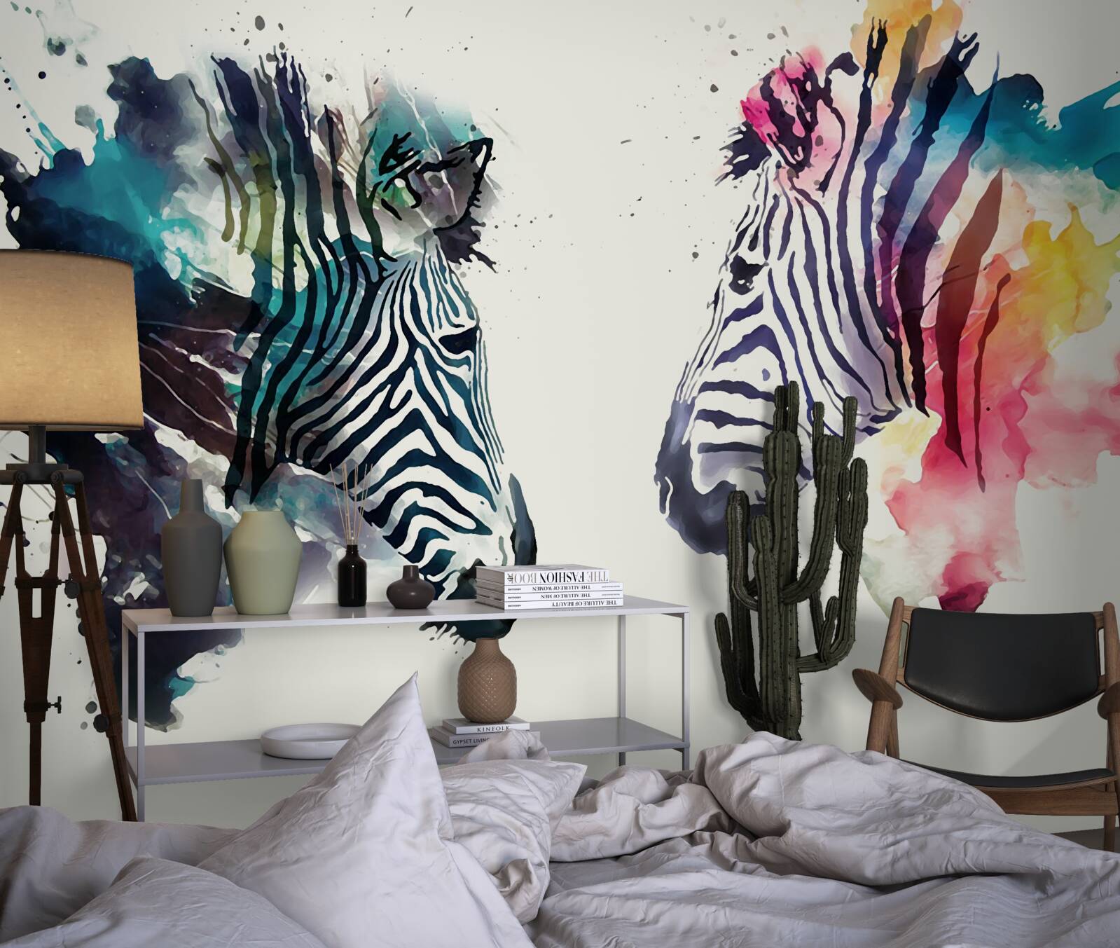 Zebra fotobehang