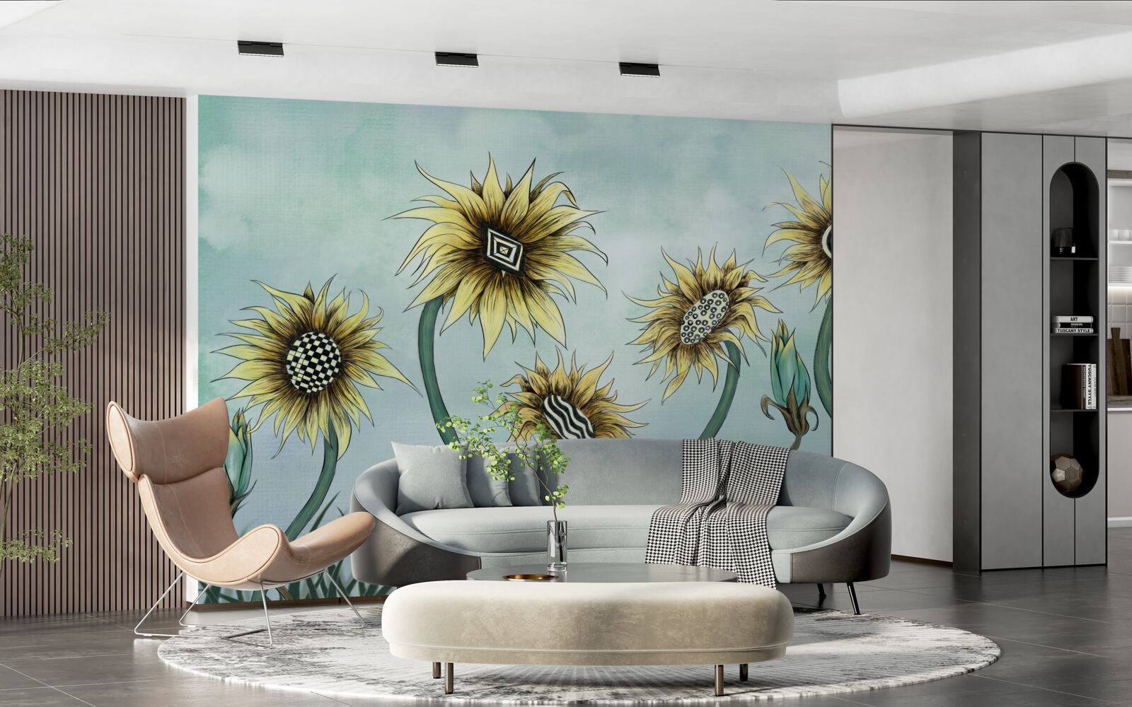 Fotobehang verbazingwekkende gouden knoppen