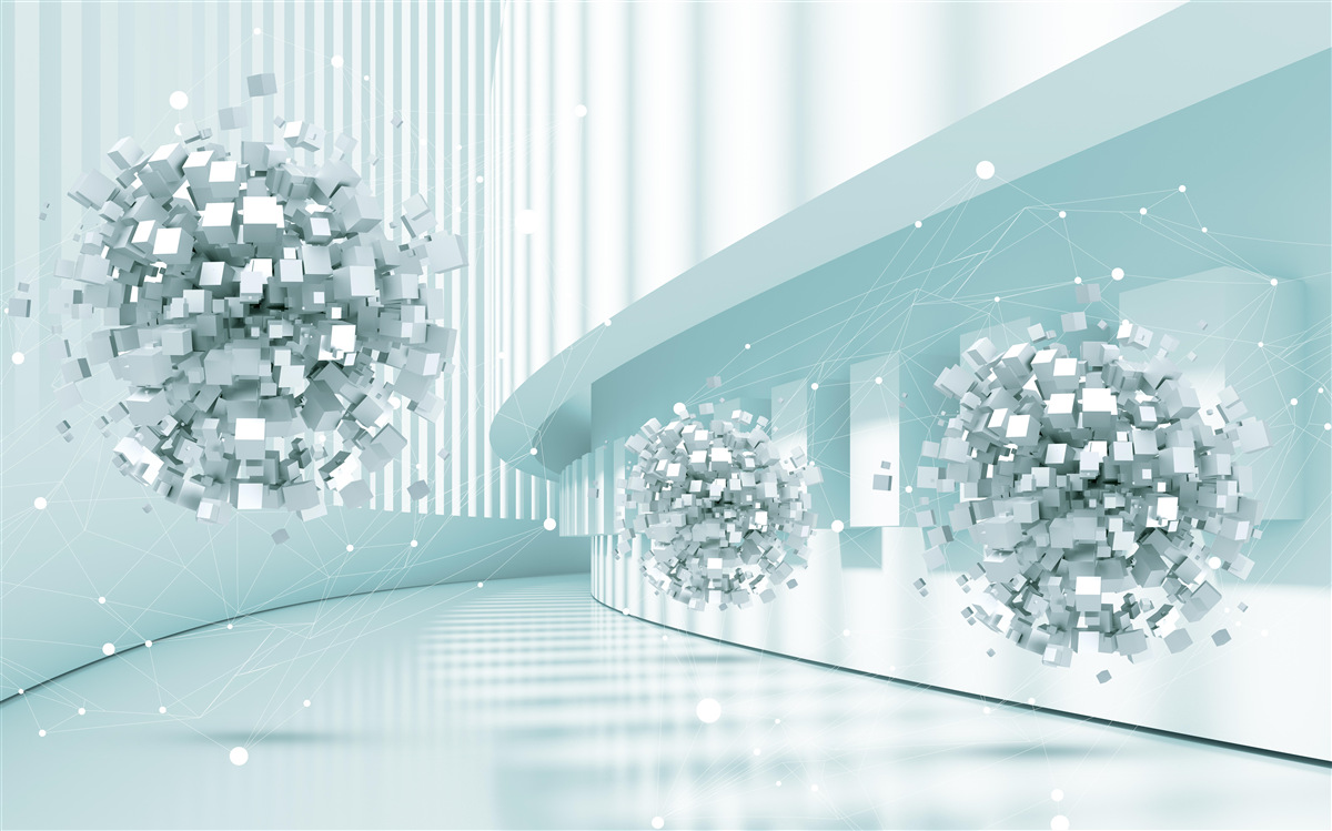 Fotobehang onzichtbare kogels glijden langs een baan