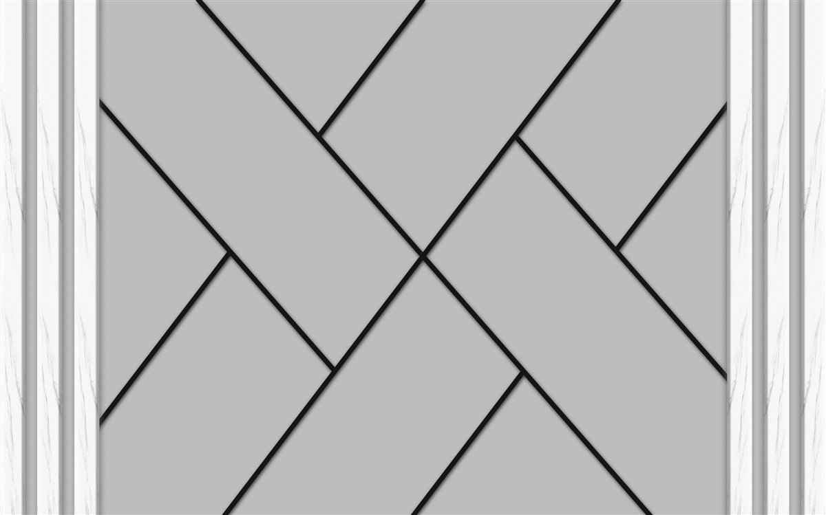 Fotobehang rechte trajecten kruisen