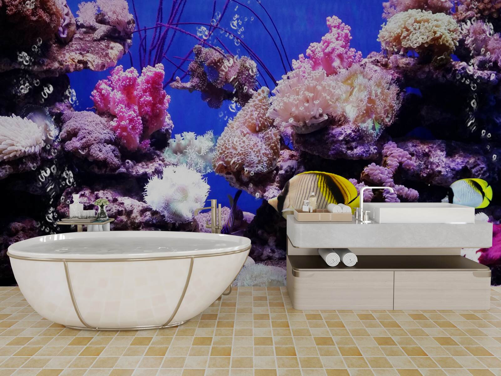 Fotobehang legende van de zee