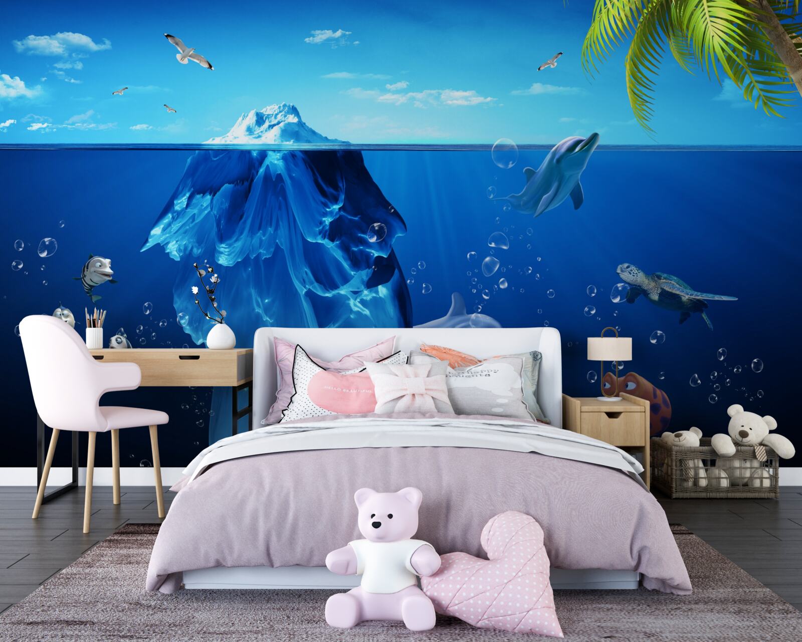 Fotobehang verbazingwekkende diepten van de oceaan