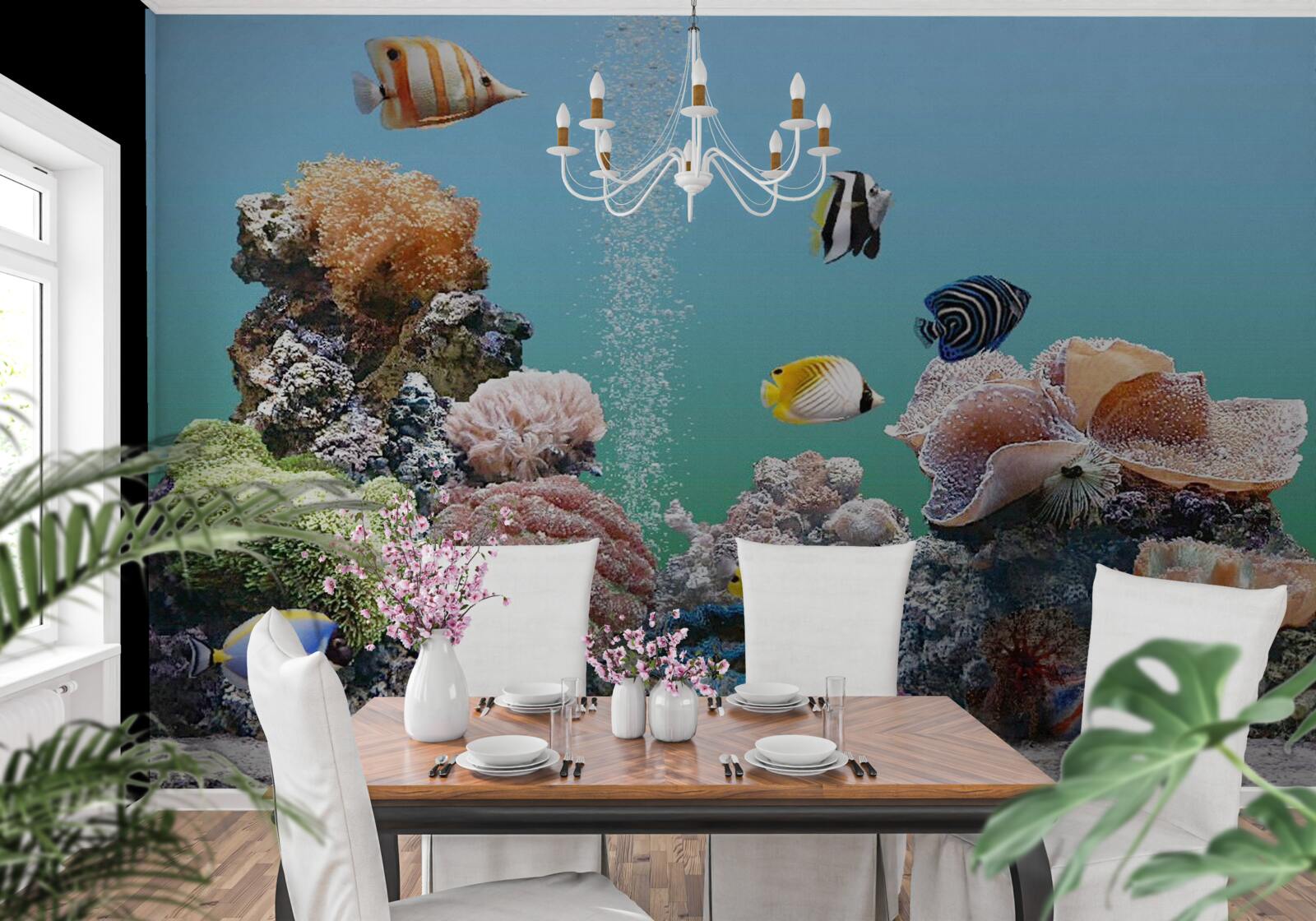 Fotobehang de schoonheid van koraalbarrières