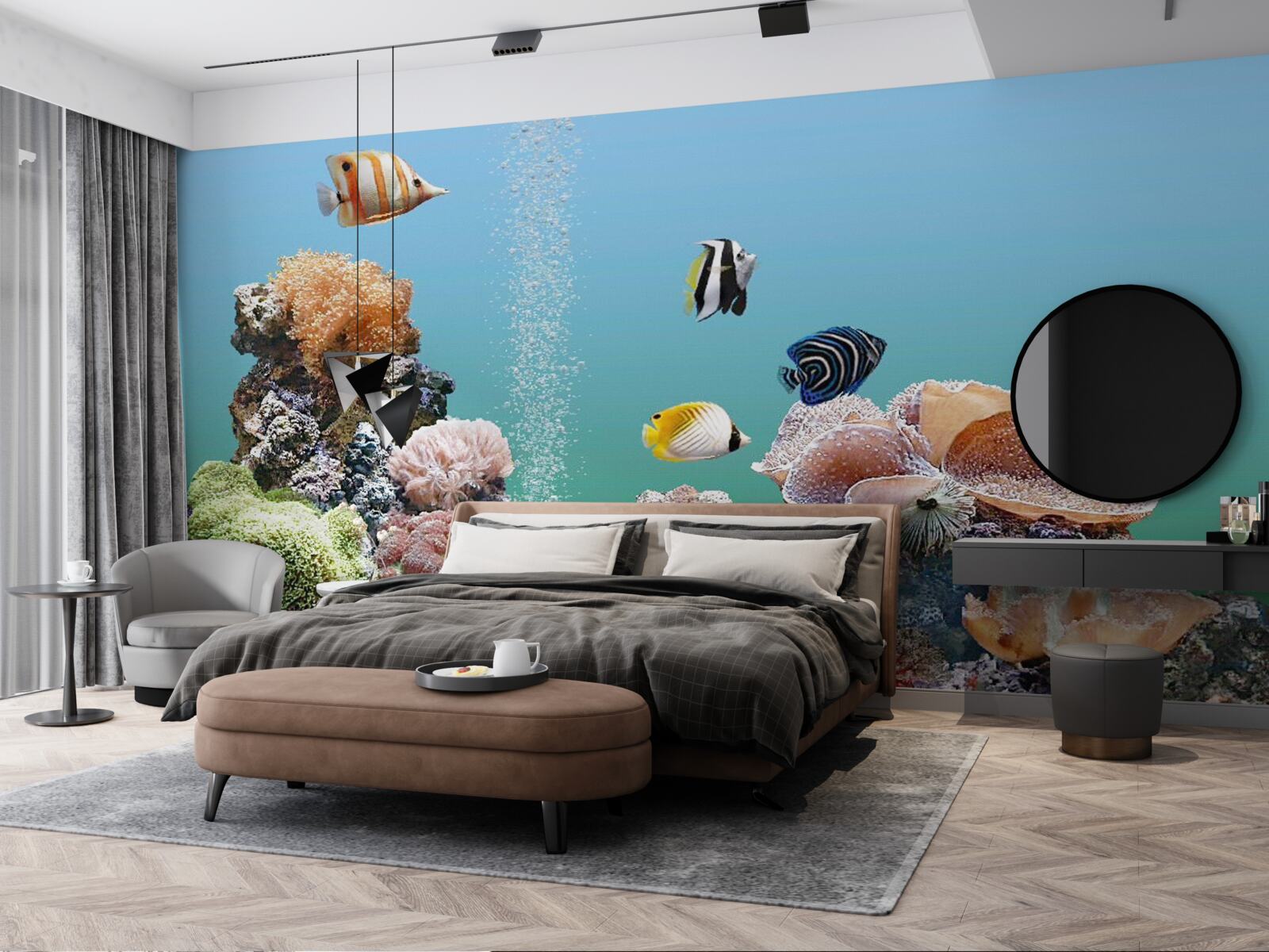 Fotobehang de schoonheid van koraalbarrières