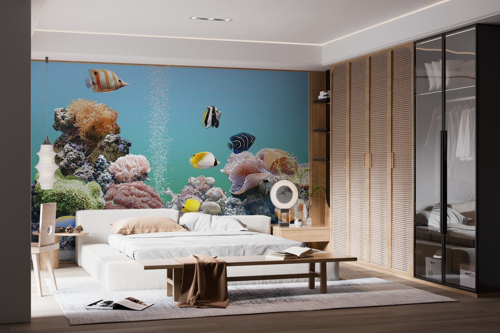 Fotobehang de schoonheid van koraalbarrières