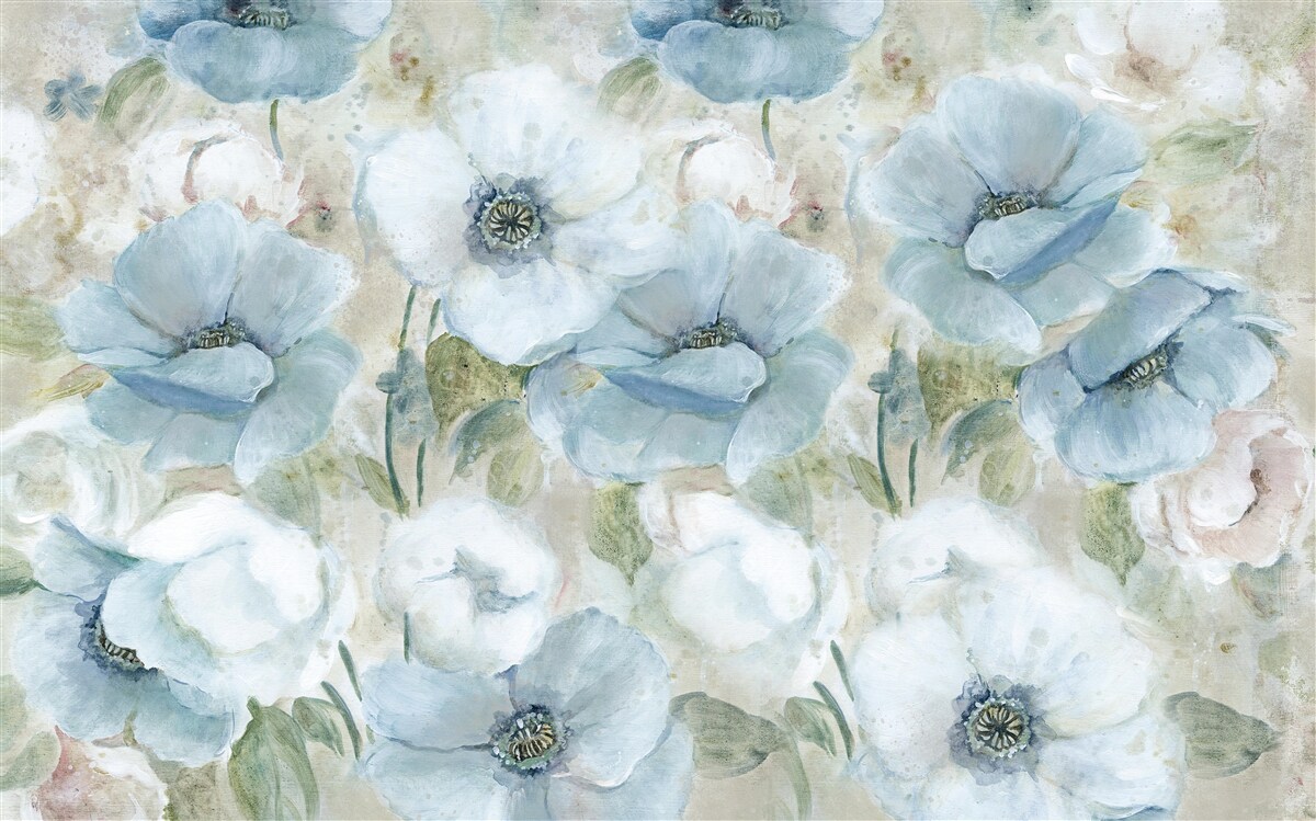 Fotobehang de delicatesse van de klaproos