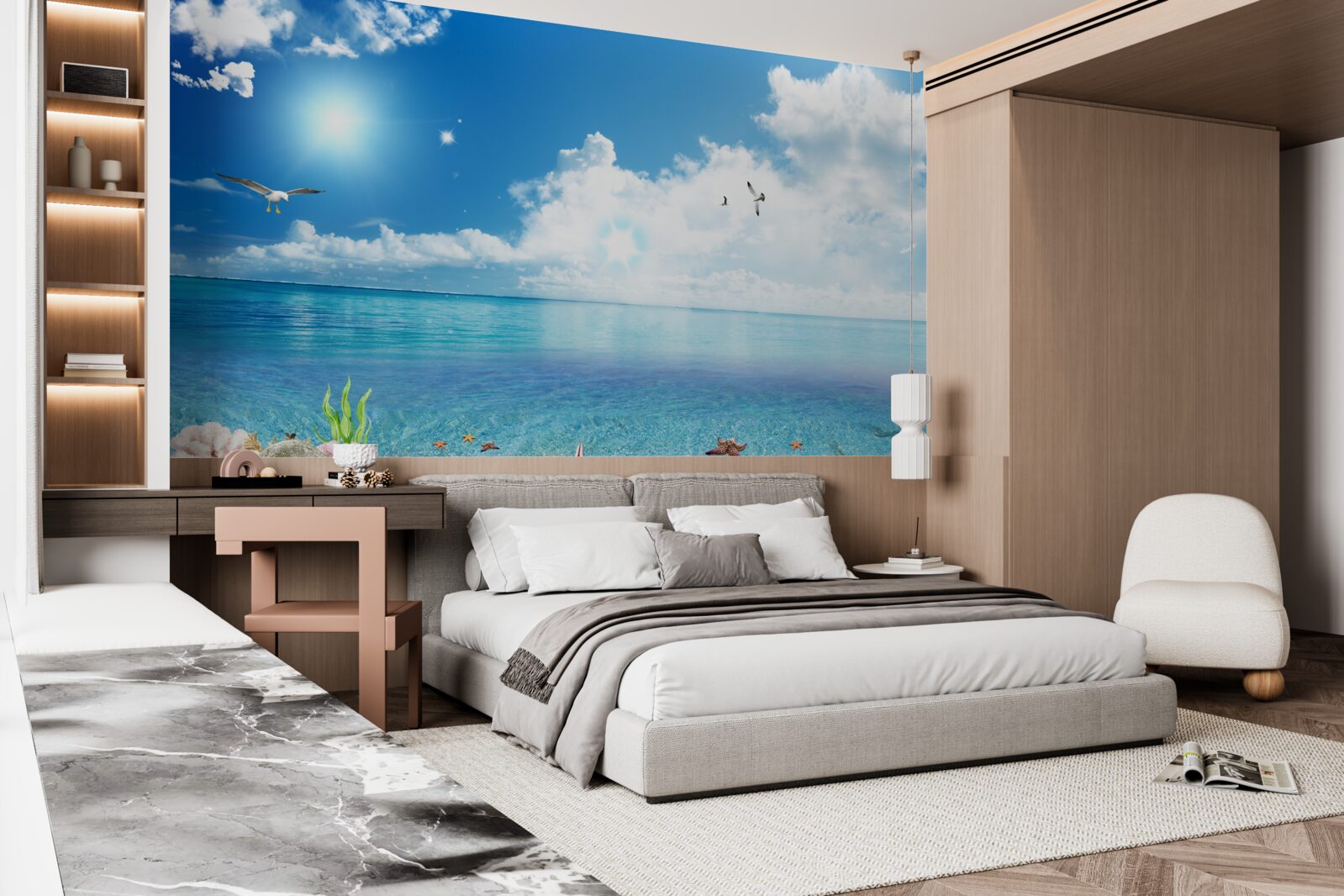 Fotobehang kalme zeebries