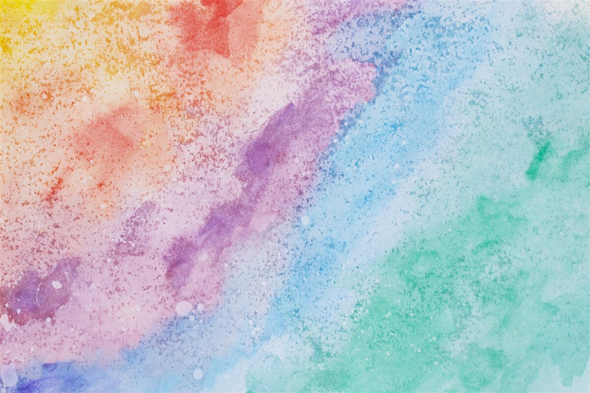 Fotobehang zand in felle kleuren