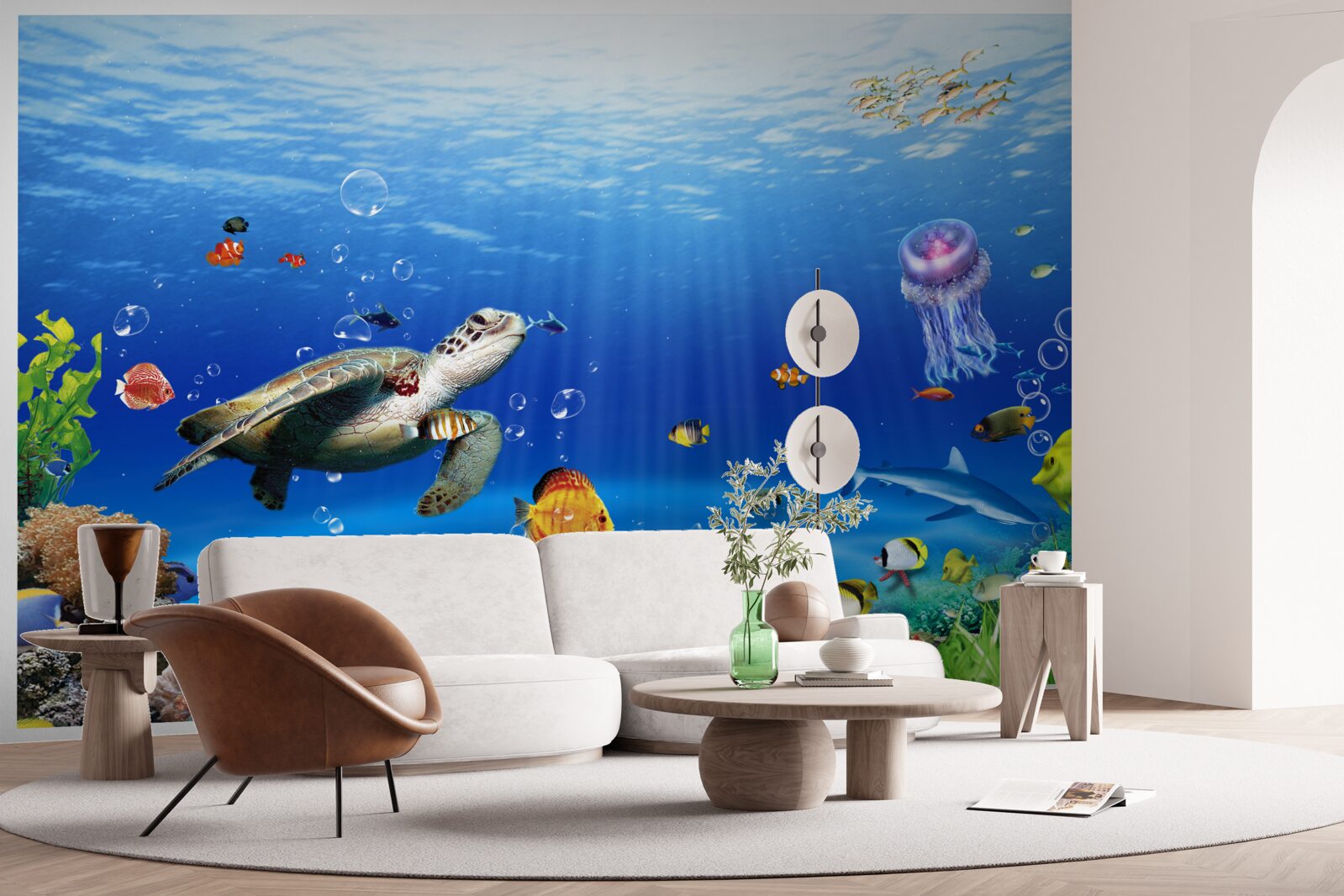 Fotobehang de grootsheid van het onderwater koninkrijk