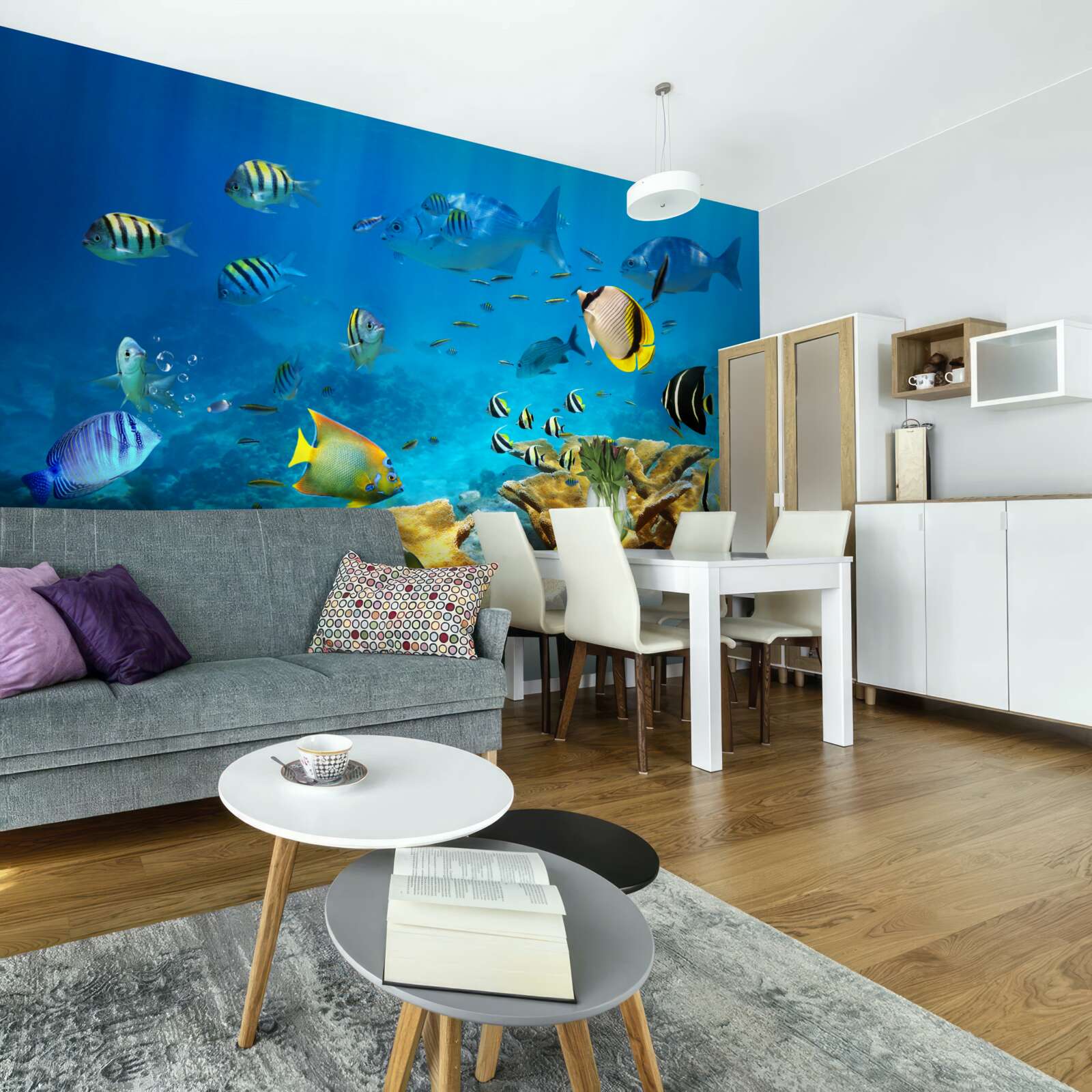 Fotobehang schattige zeedieren