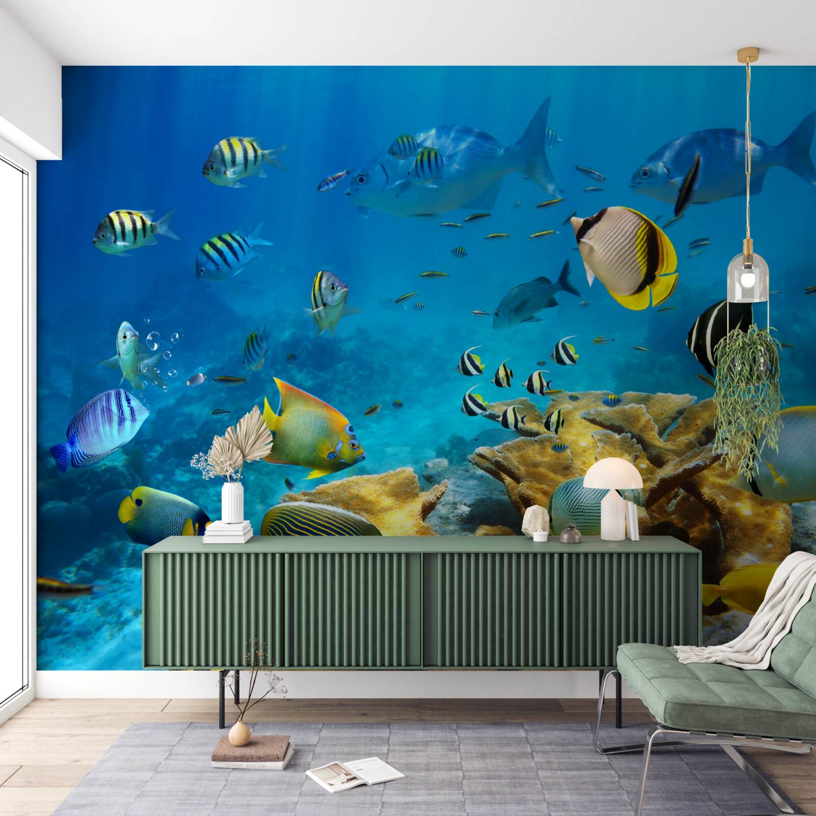 Fotobehang schattige zeedieren