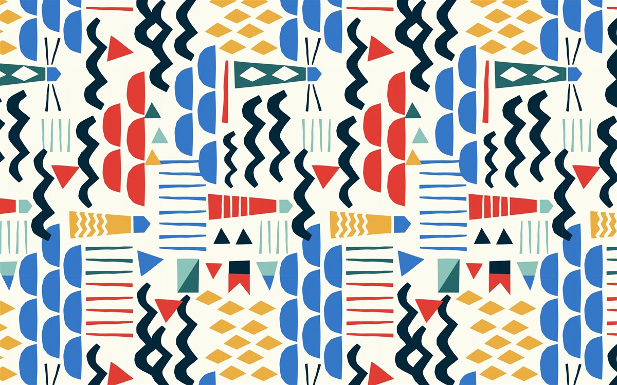 Fotobehang woeste golven omringen vuurtorens op zee