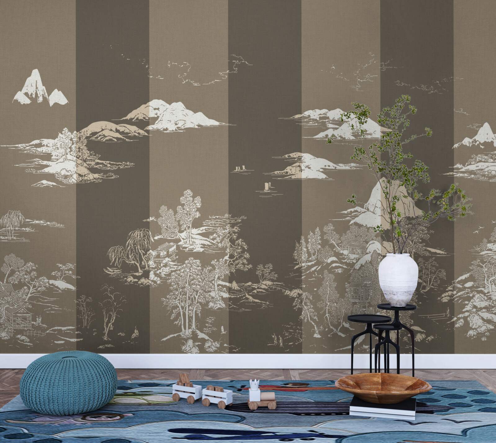 Fotobehang Tuinen in Japanse stijl en berglandschappen