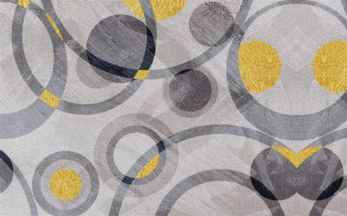 Fotobehang cirkels en cirkelbogen