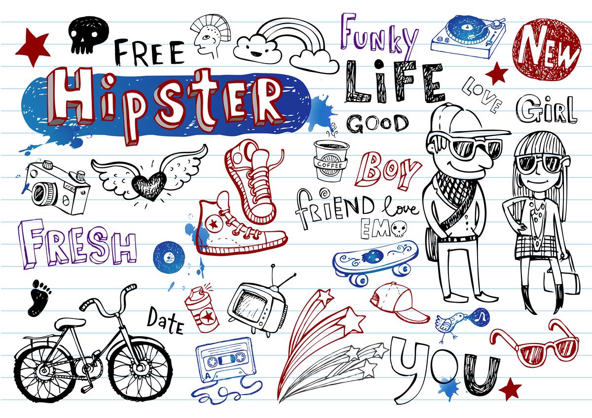 Fotobehang stickers voor jongeren