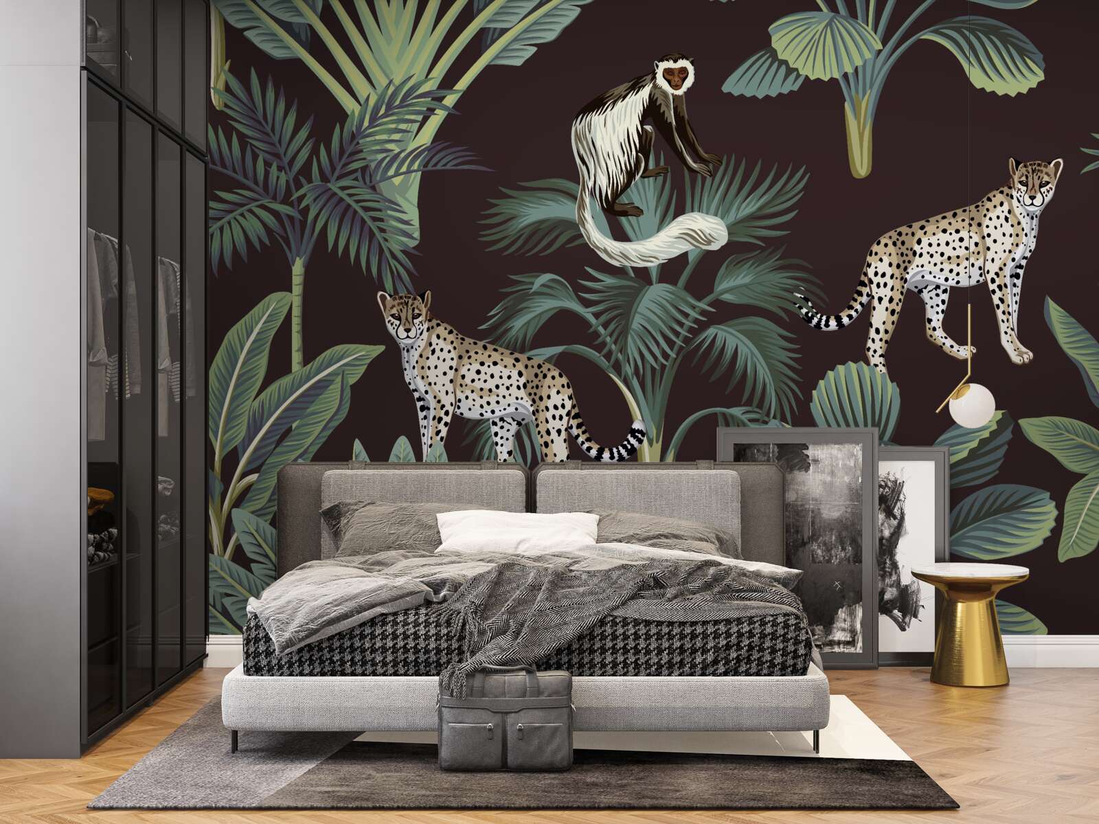 Fotobehang permanente bewoners van tropische bossen