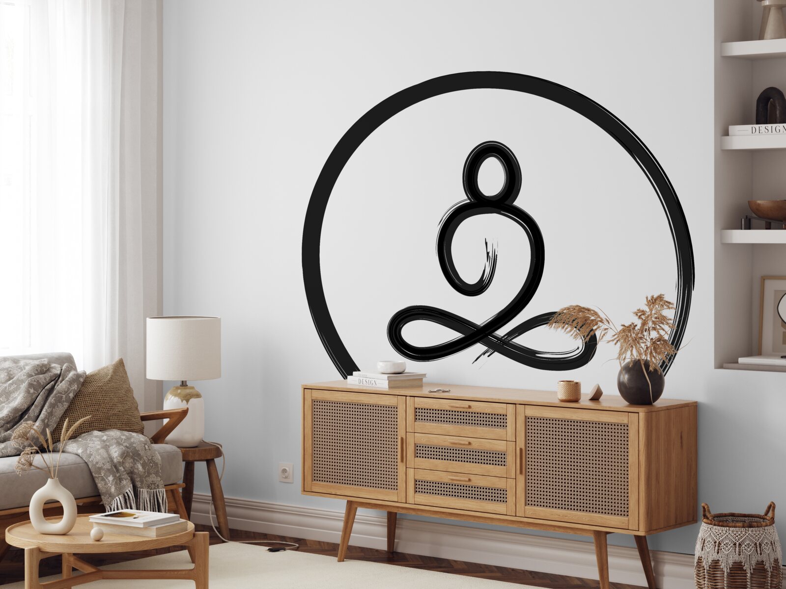 Fotobehang Boeddha in staat van zen