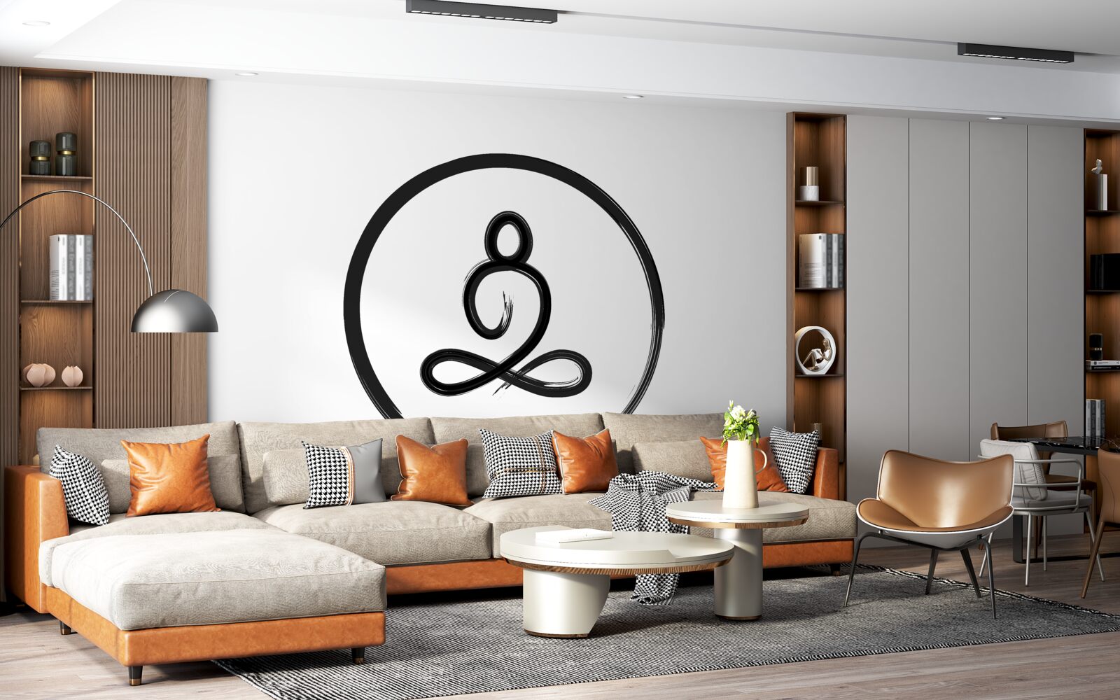 Fotobehang Boeddha in staat van zen