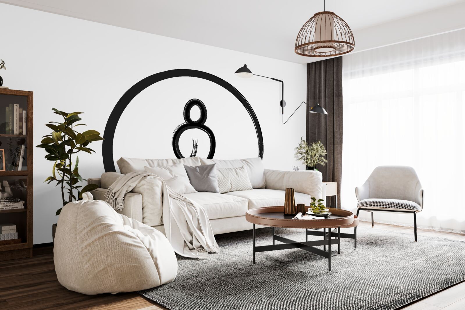 Fotobehang Boeddha in staat van zen