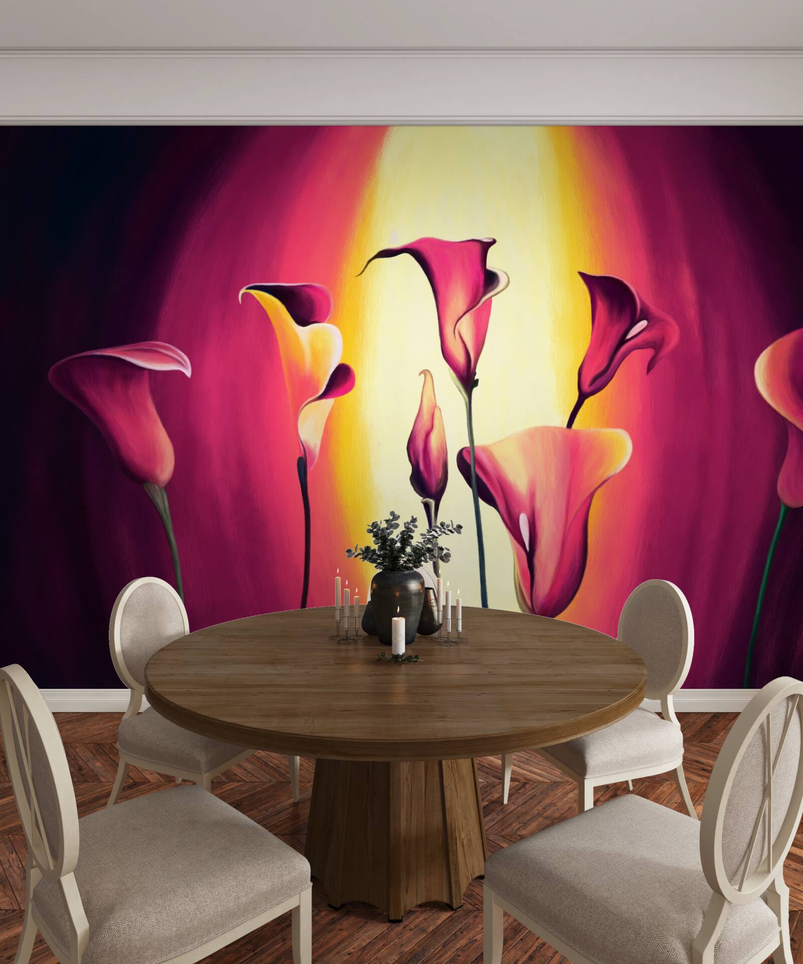 Fotobehang ongelofelijk mooie callia's