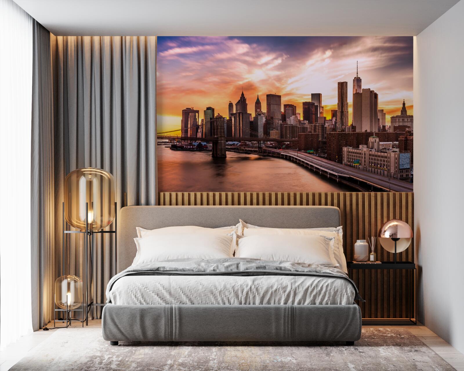 Fotobehang bestellen bij amber over brooklyn