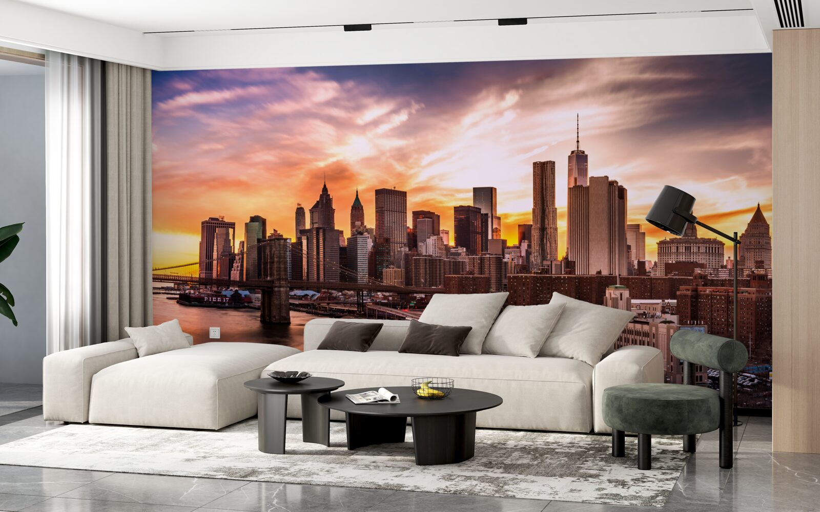 Fotobehang bestellen bij amber over brooklyn