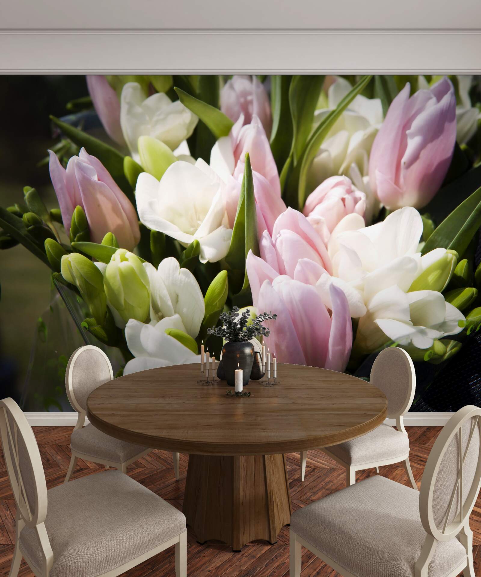 Fotobehang lenteflora kit