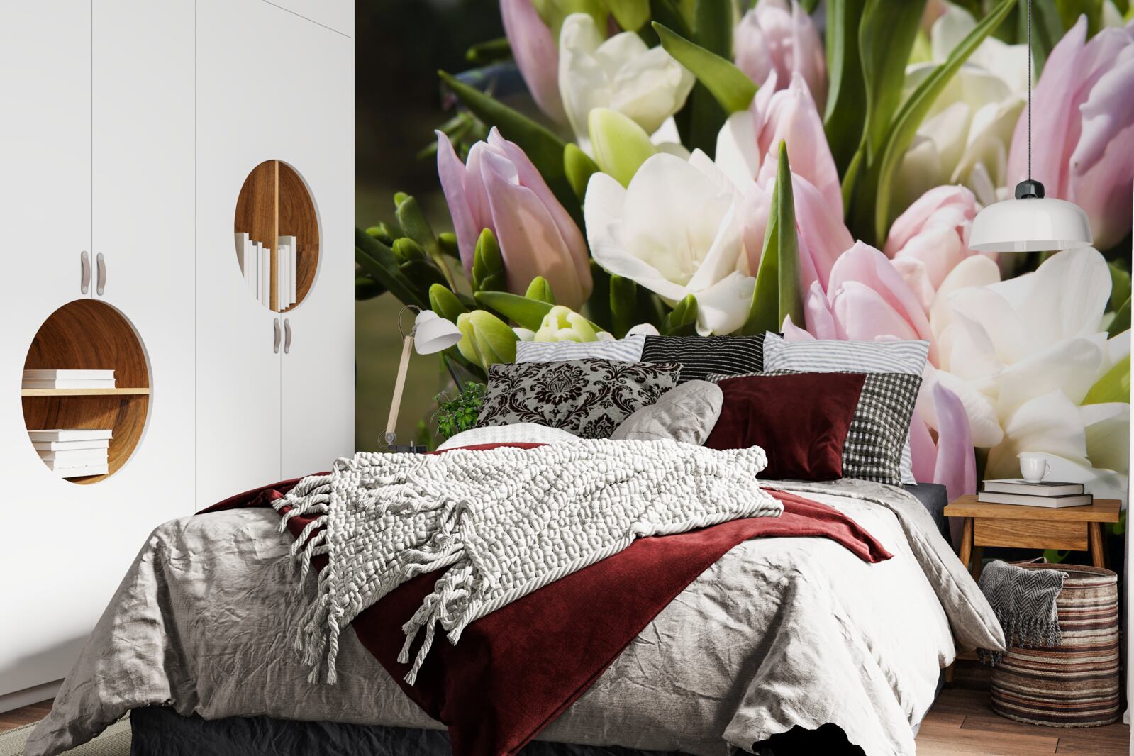 Fotobehang lenteflora kit