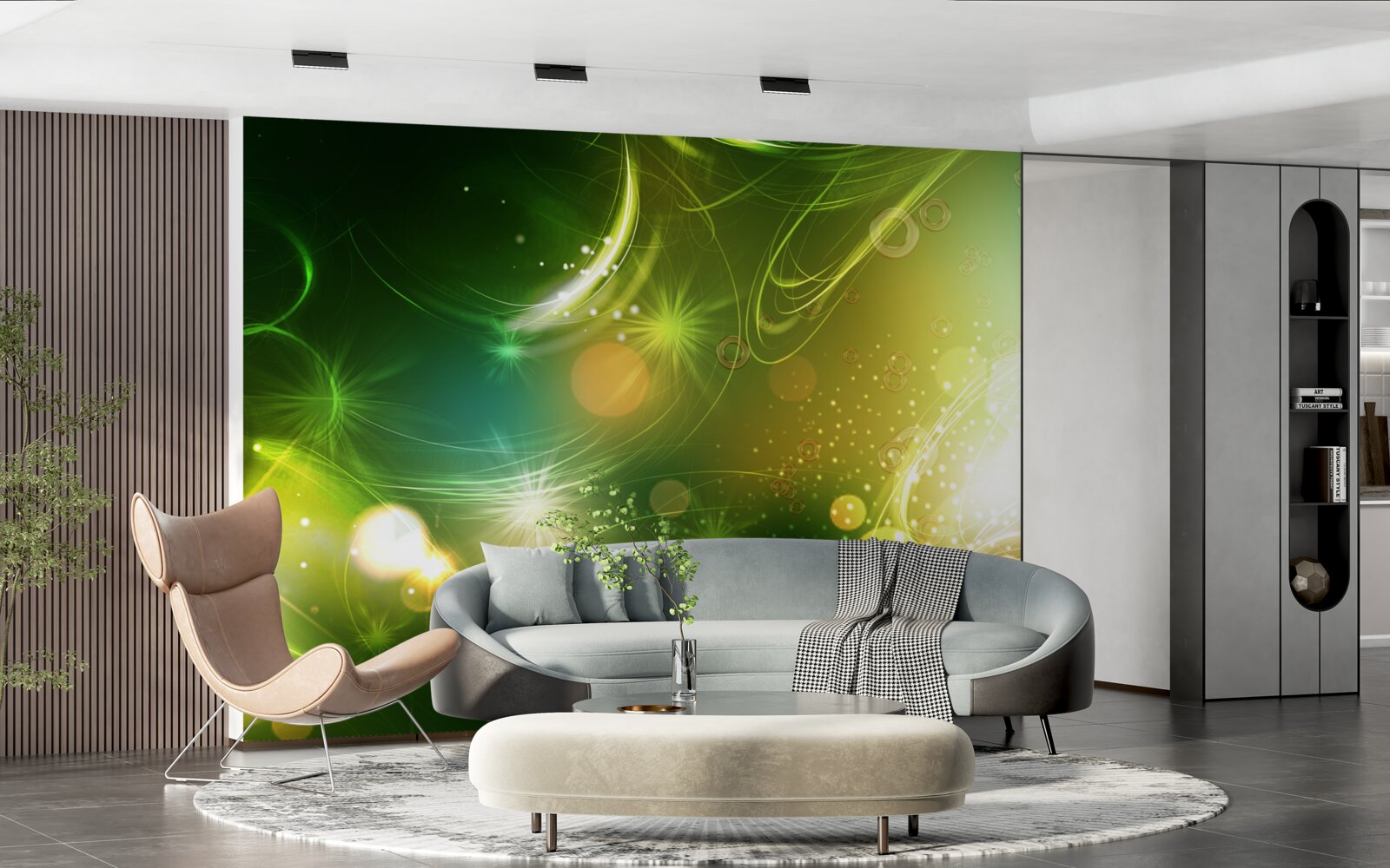 Fotobehang sterrenstelsels en planeten