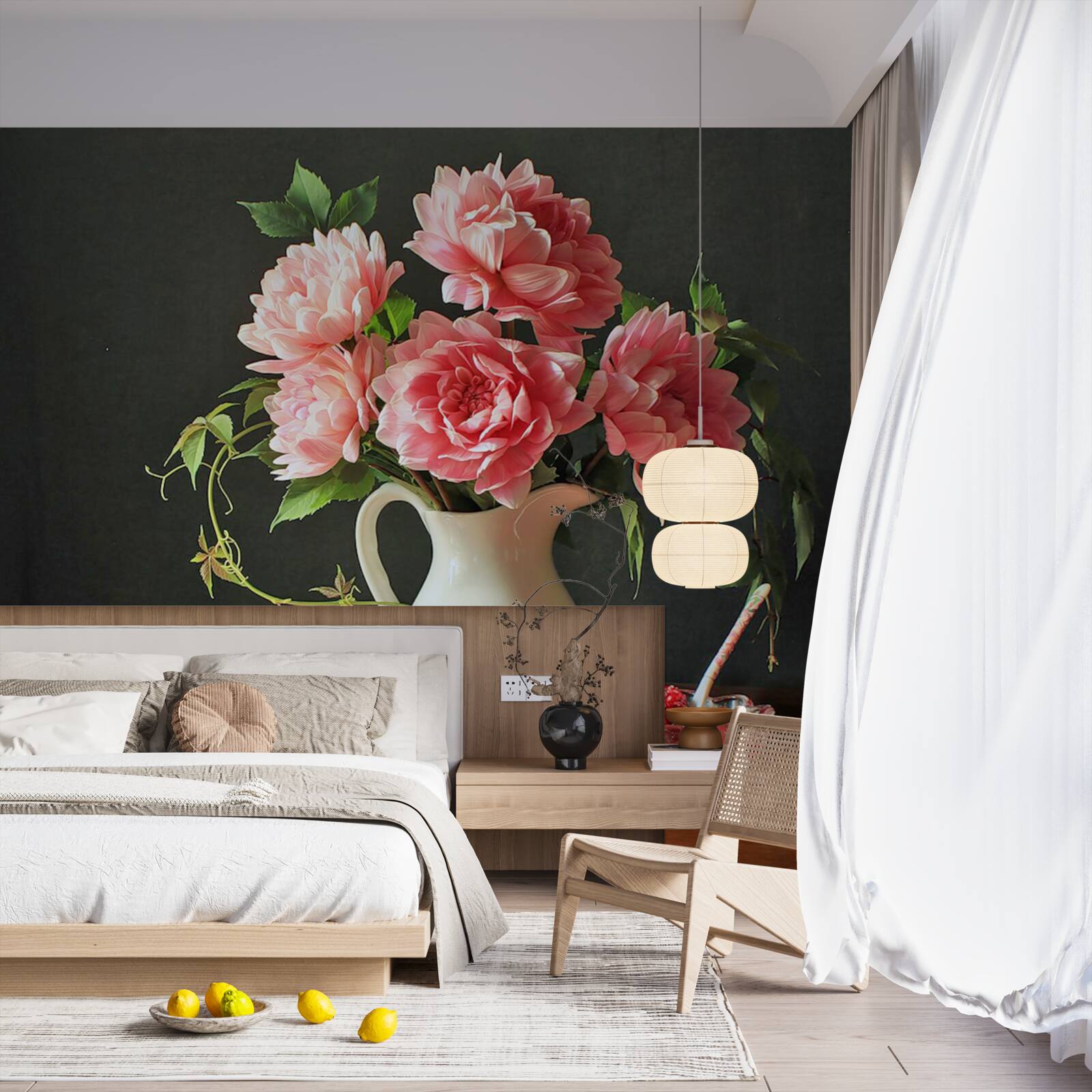 Fotobehang Levend boeket in stilleven