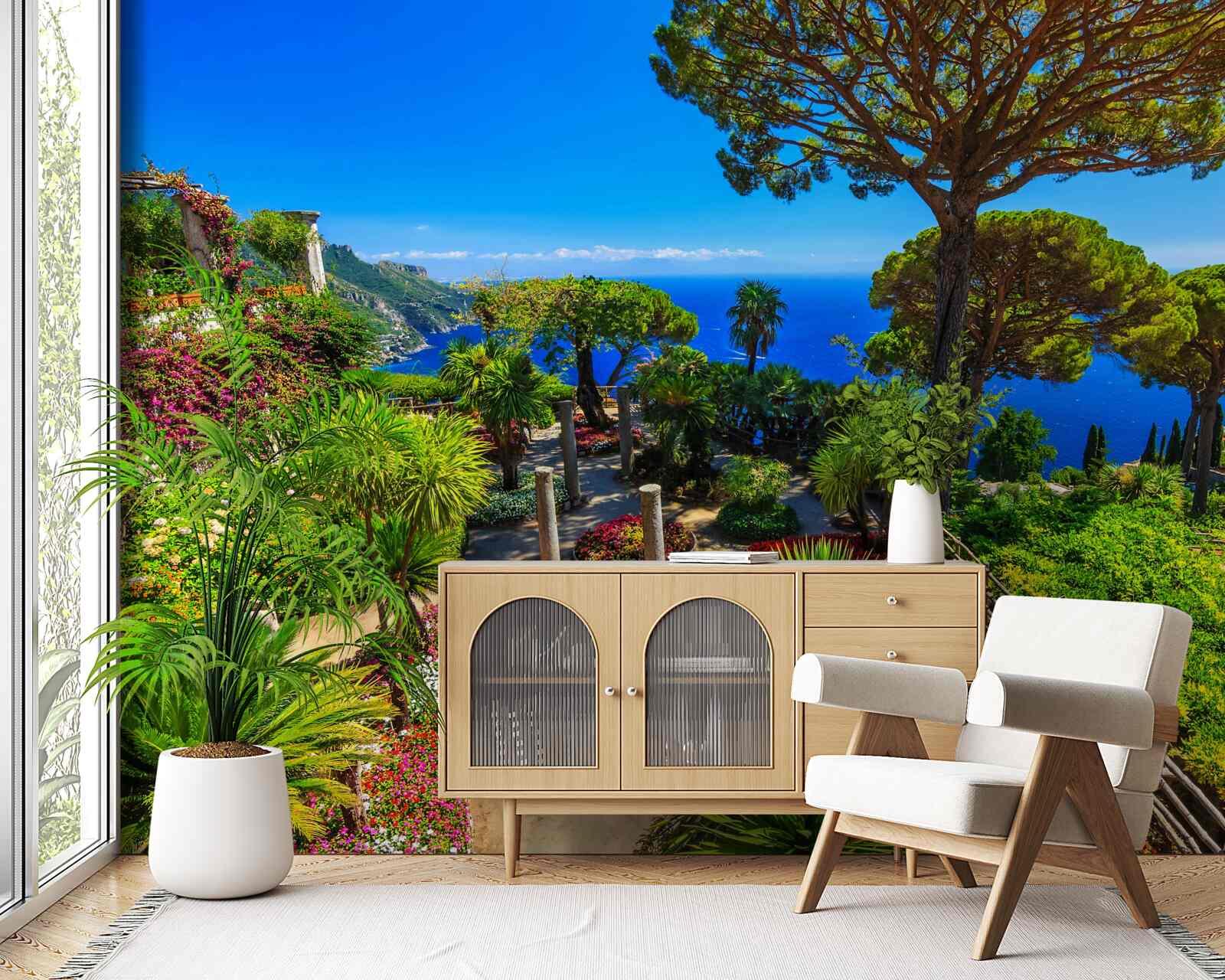 Fotobehang charmante villa rufolo