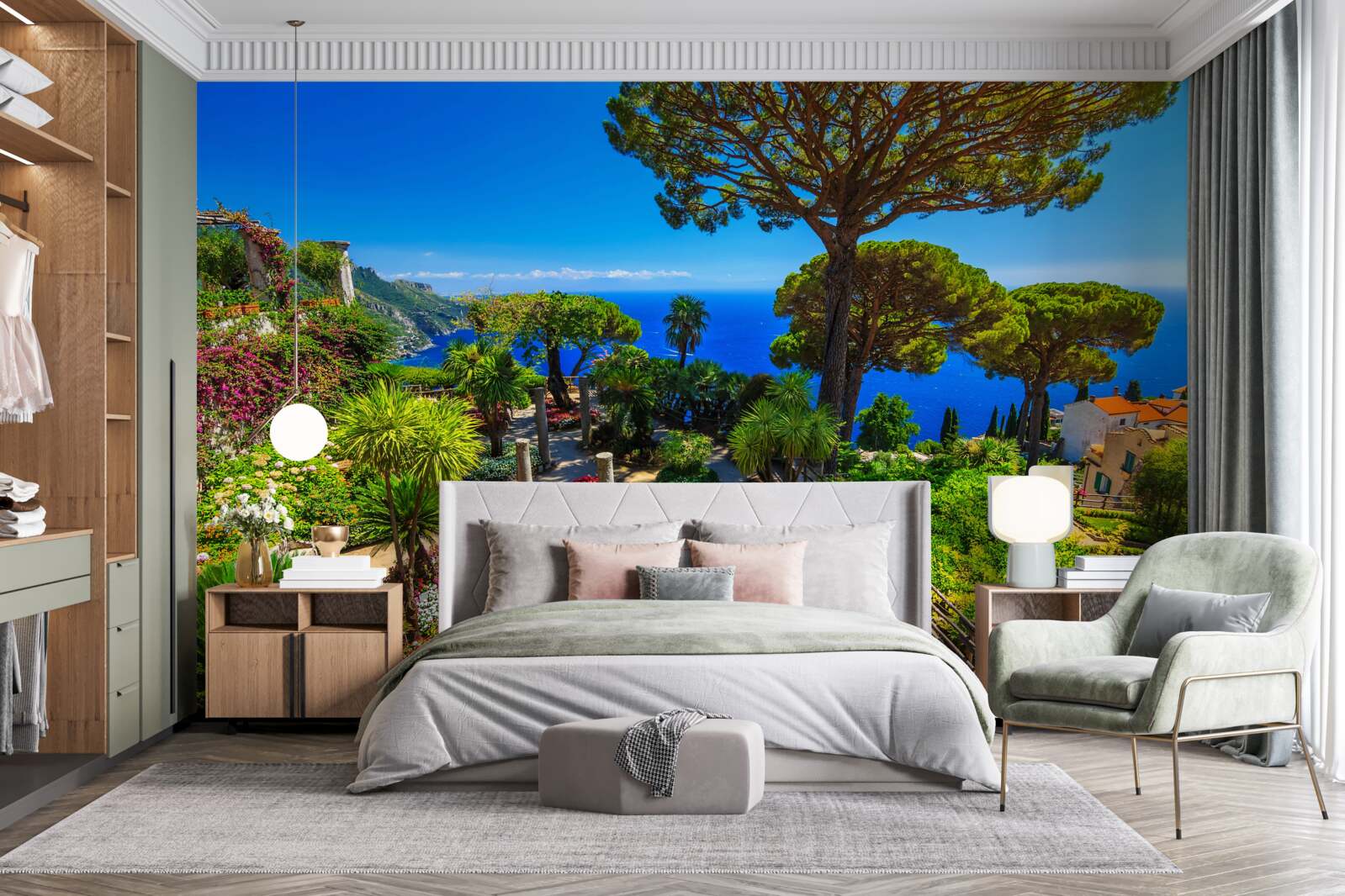 Fotobehang charmante villa rufolo