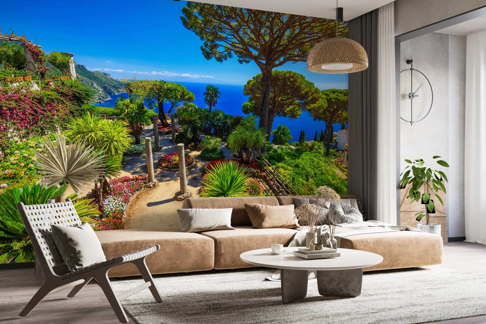 Fotobehang charmante villa rufolo