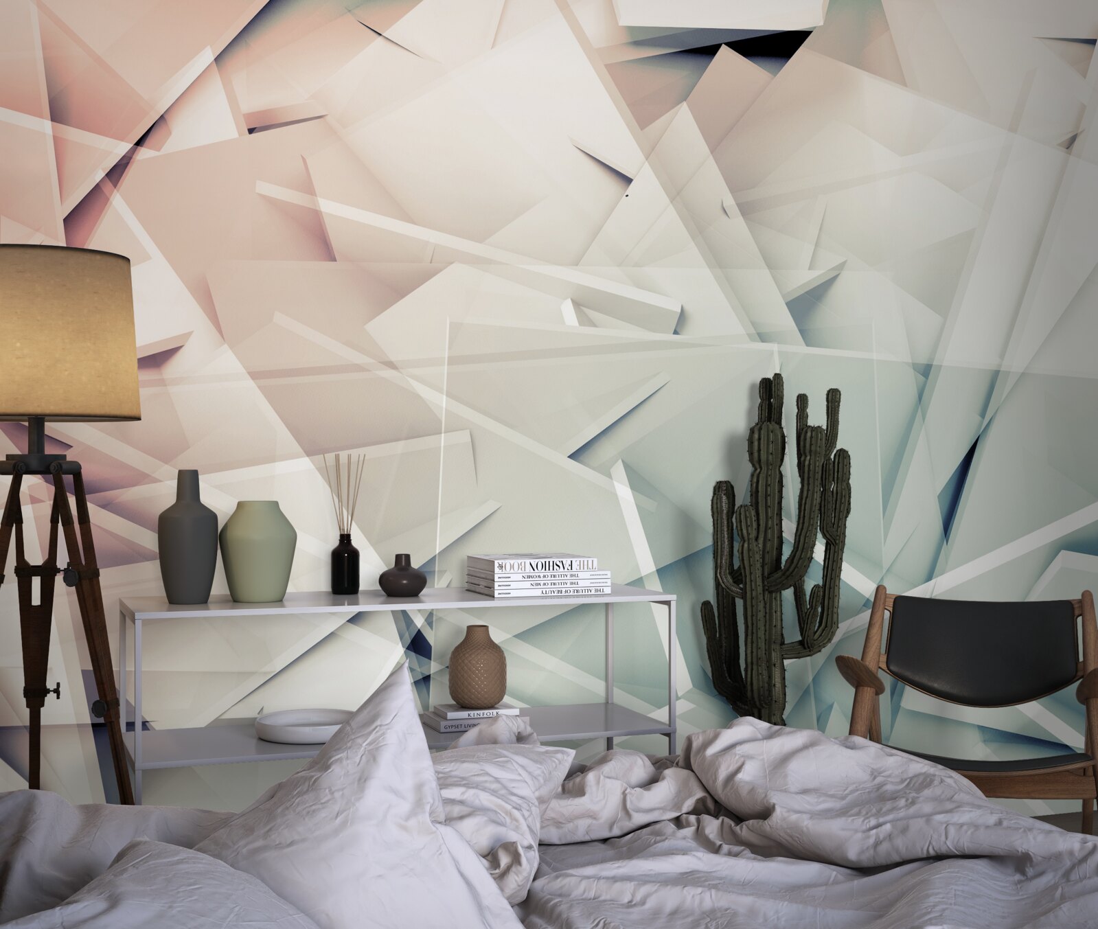 Fotobehang glasscherven van hagel