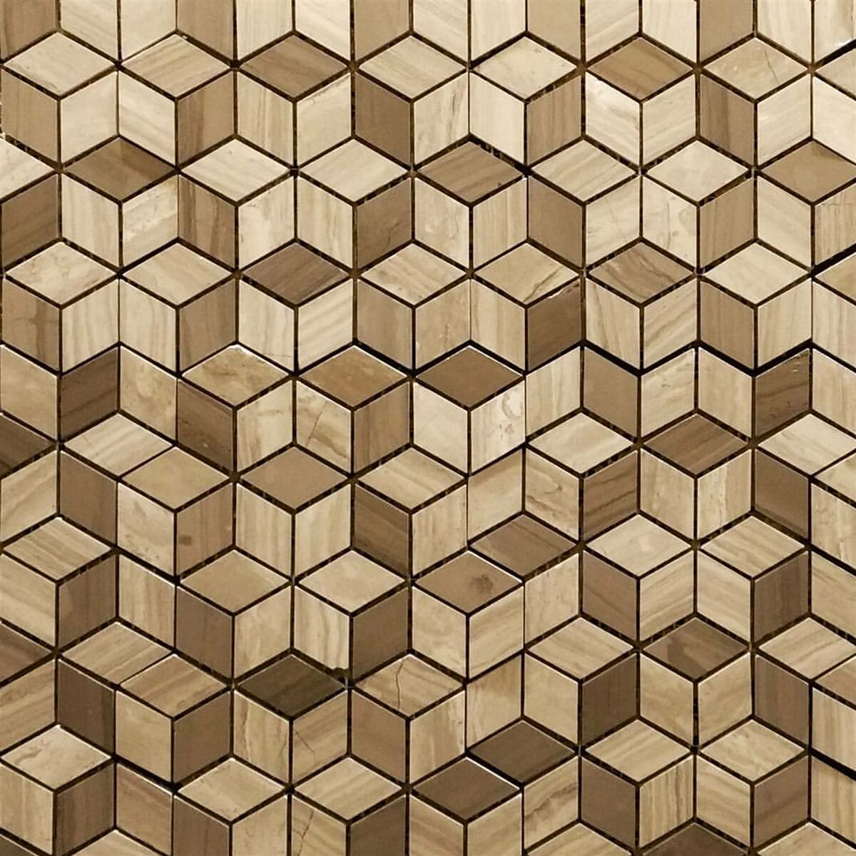 Fotobehang quadrilateralen en rhomboïden snijden elkaar