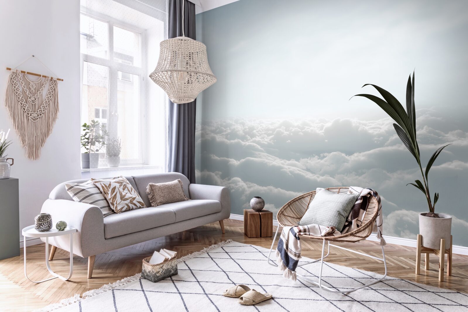 Fotobehang hemelhoogten}}