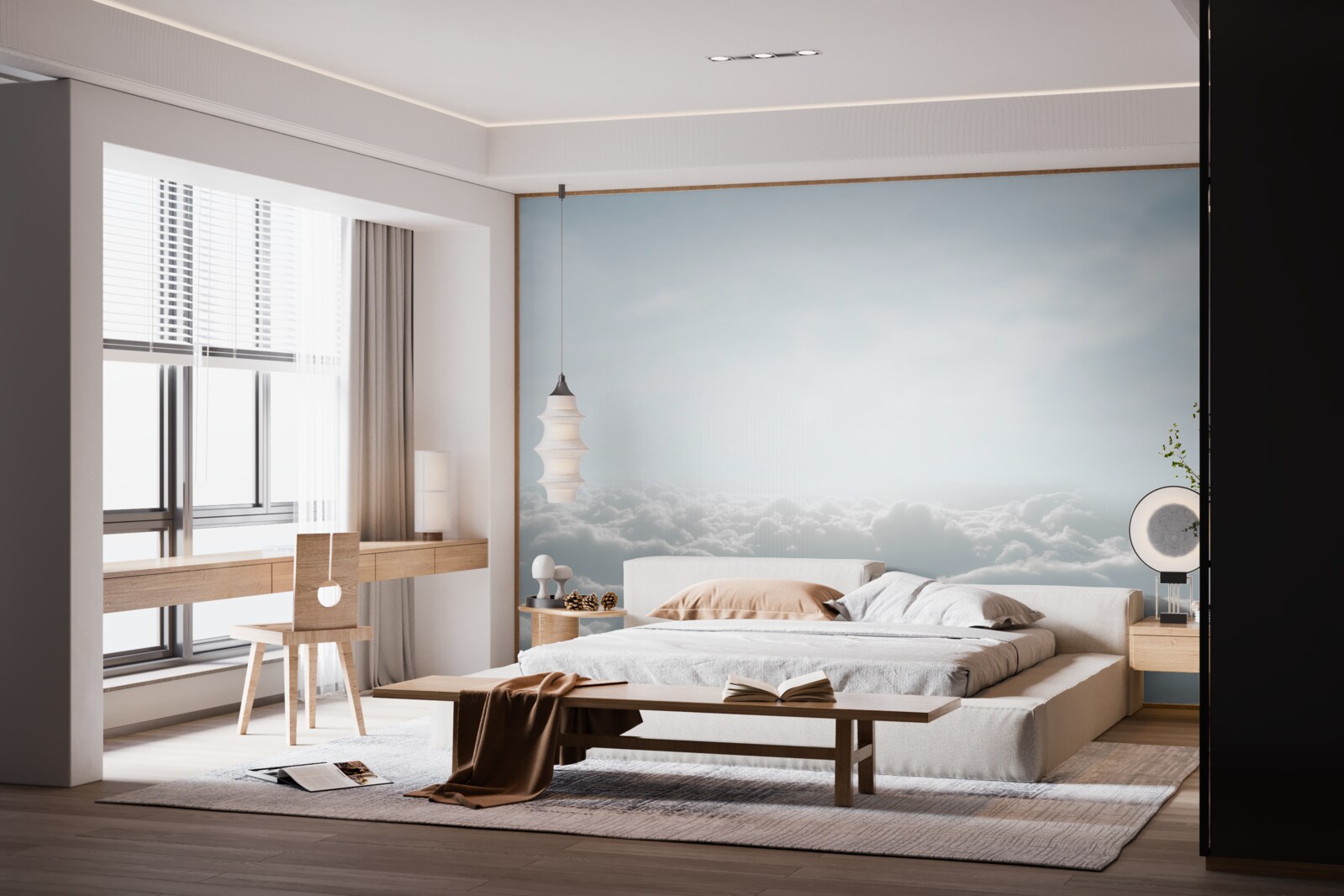 Fotobehang hemelhoogten}}