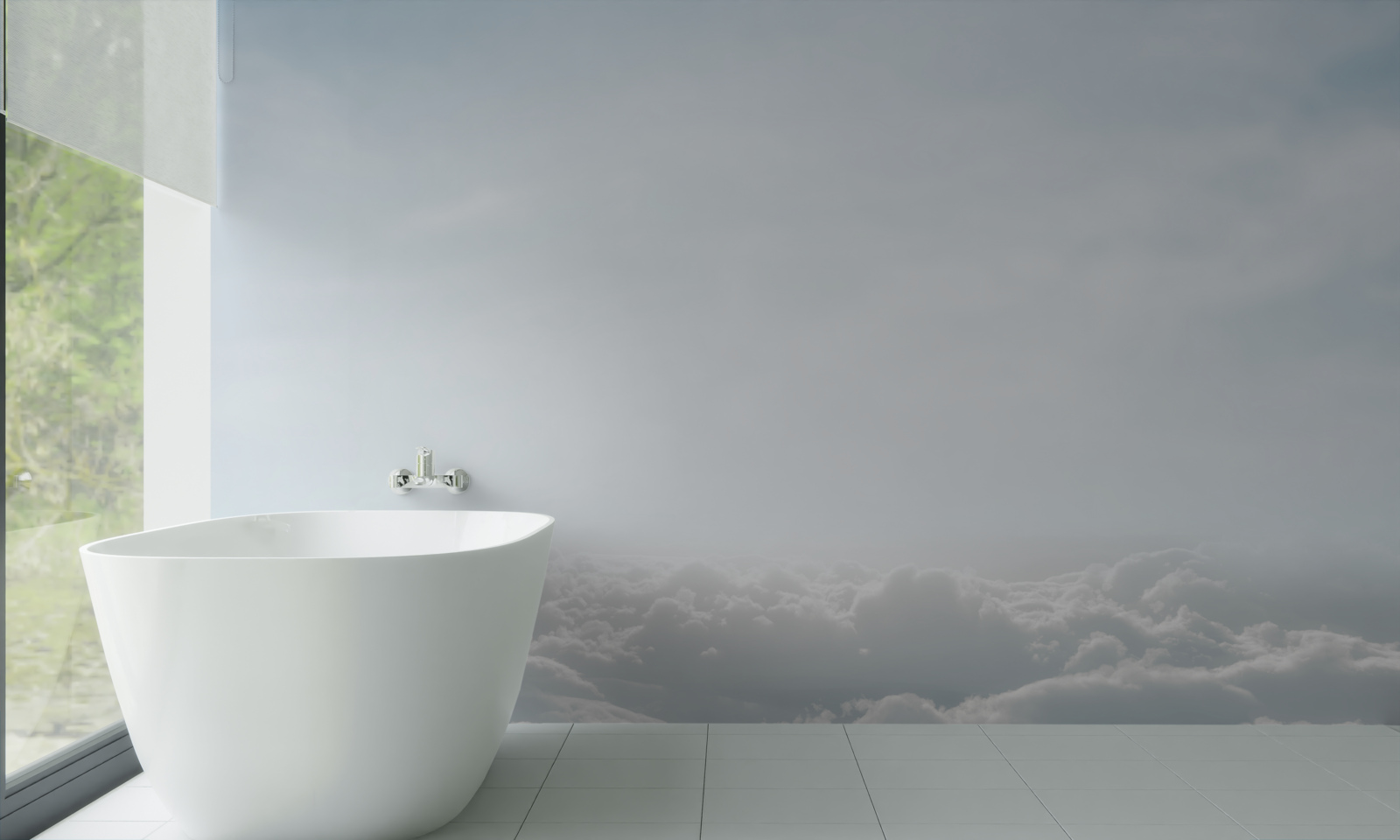 Fotobehang hemelhoogten}}