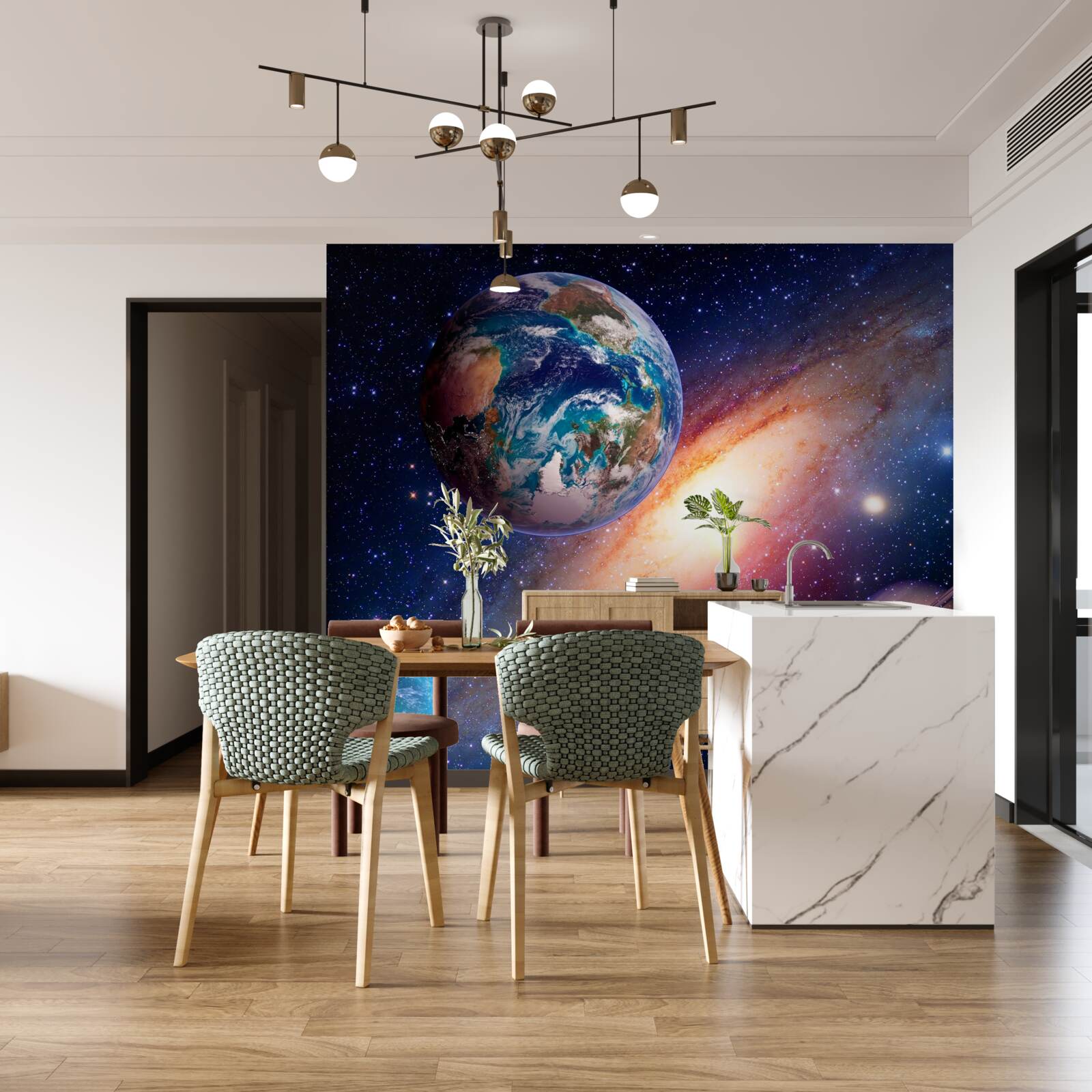 Fotobehang planeet van het zonnestelsel