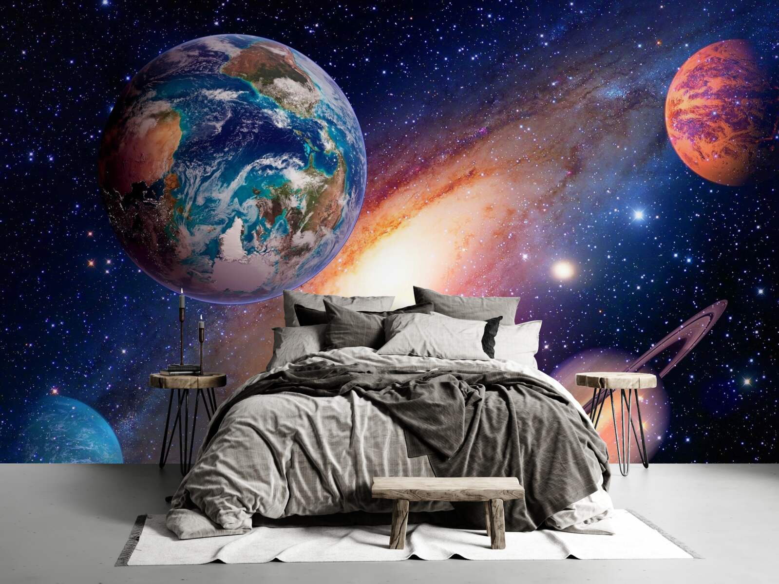 Fotobehang planeet van het zonnestelsel