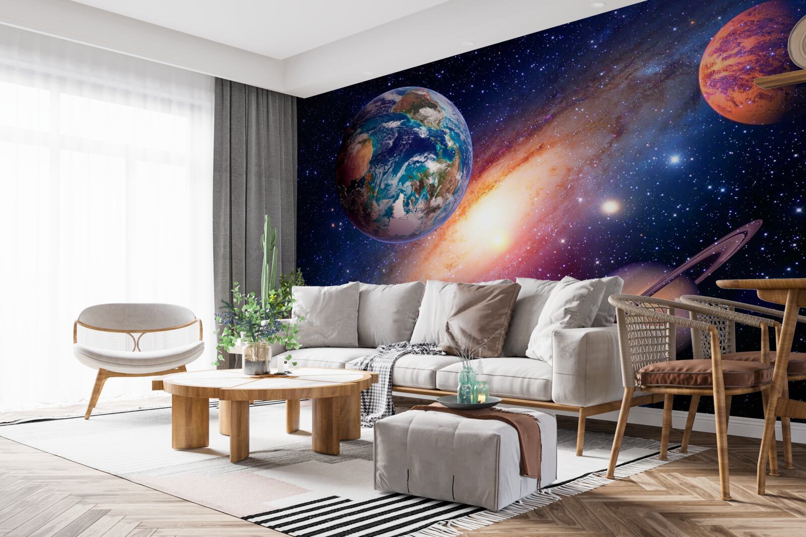 Fotobehang planeet van het zonnestelsel