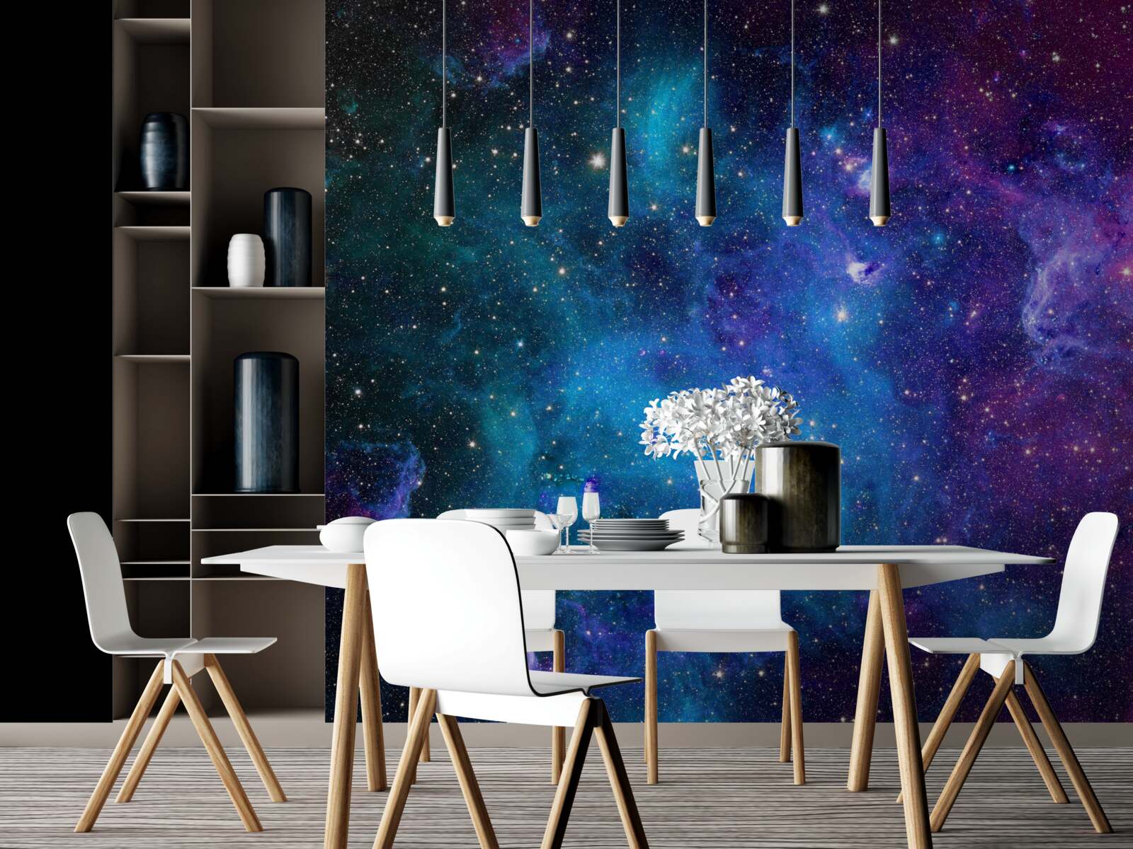 Fotobehang hemellichamen