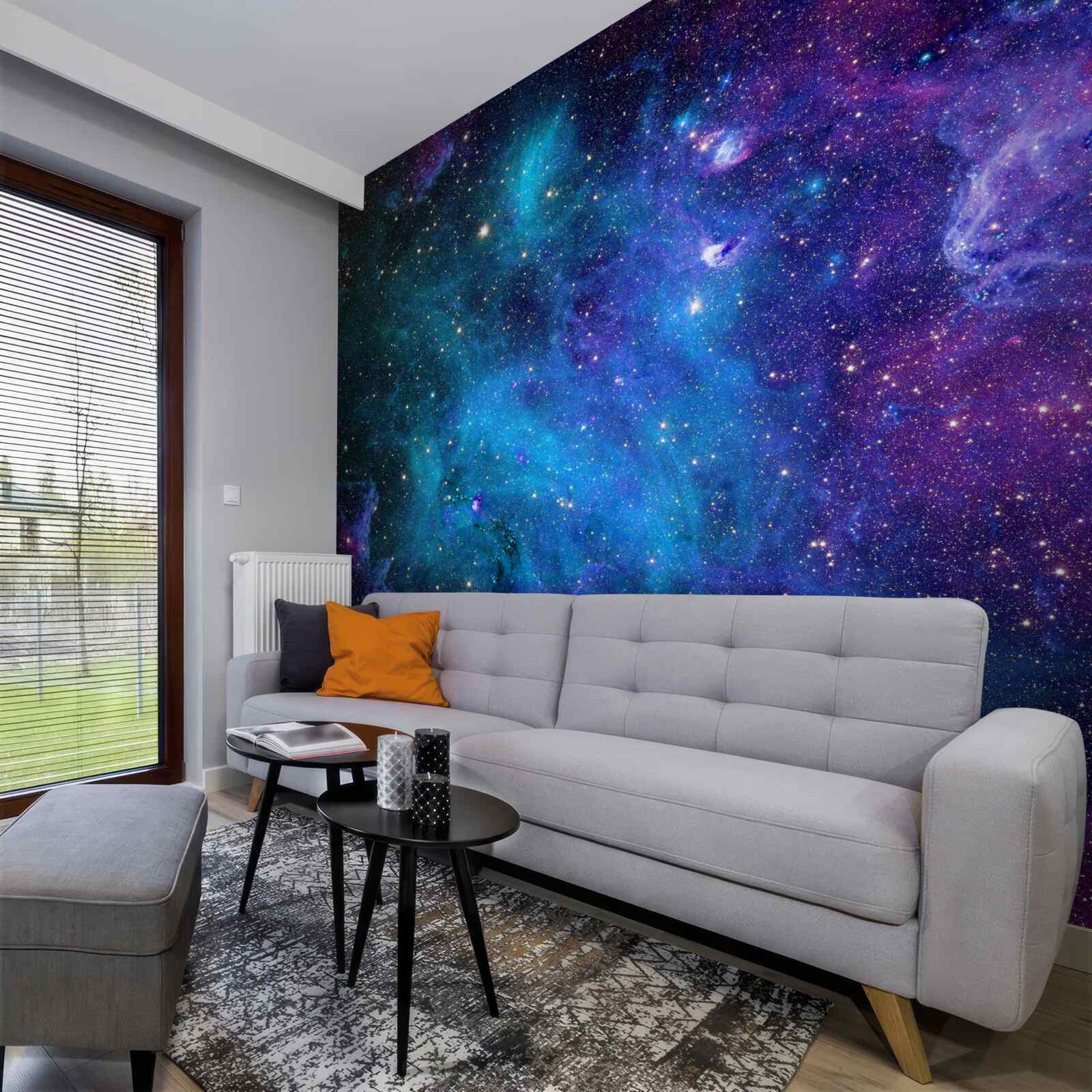 Fotobehang hemellichamen