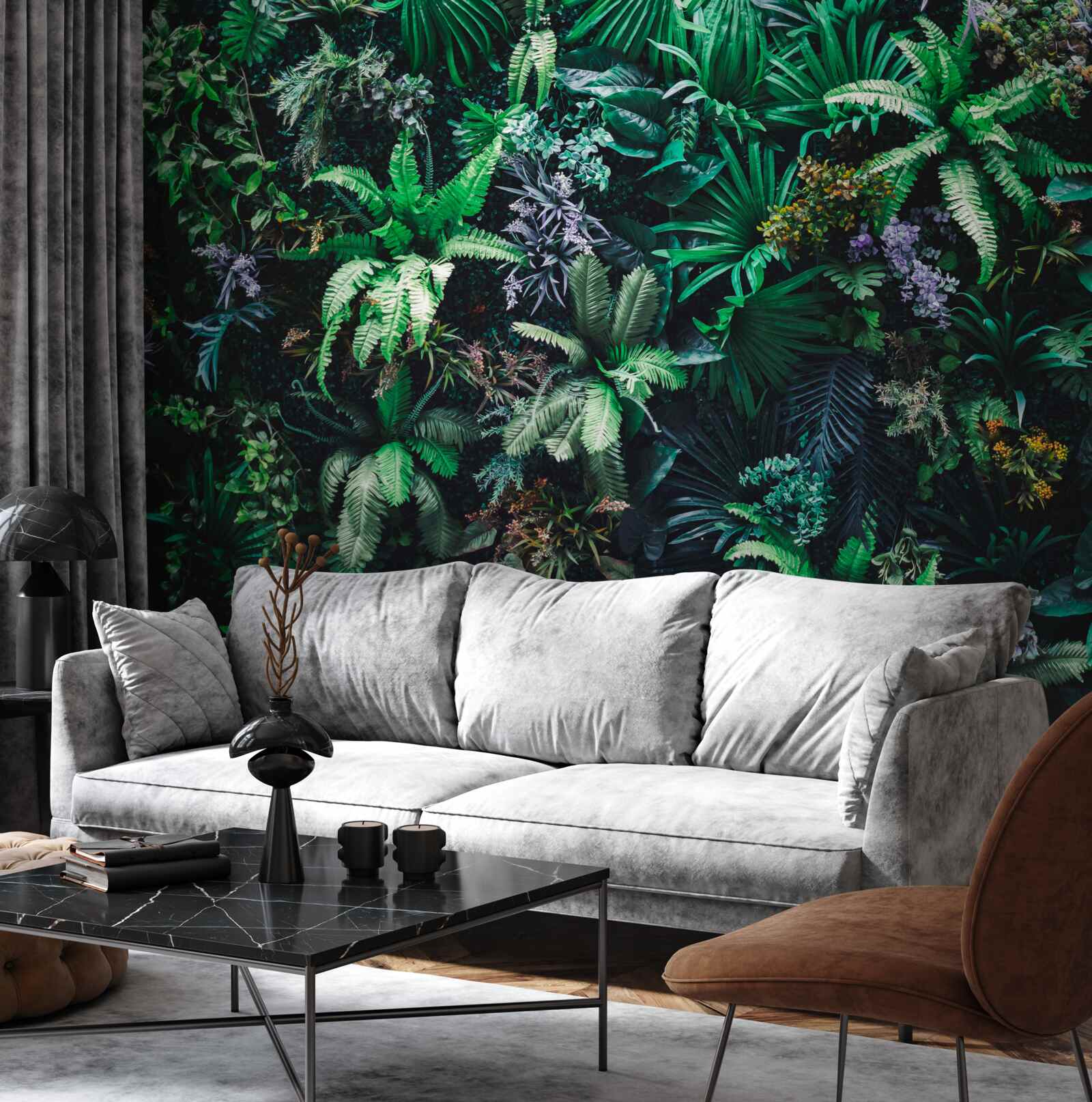 Fotobehang flora en fauna van tropische bossen