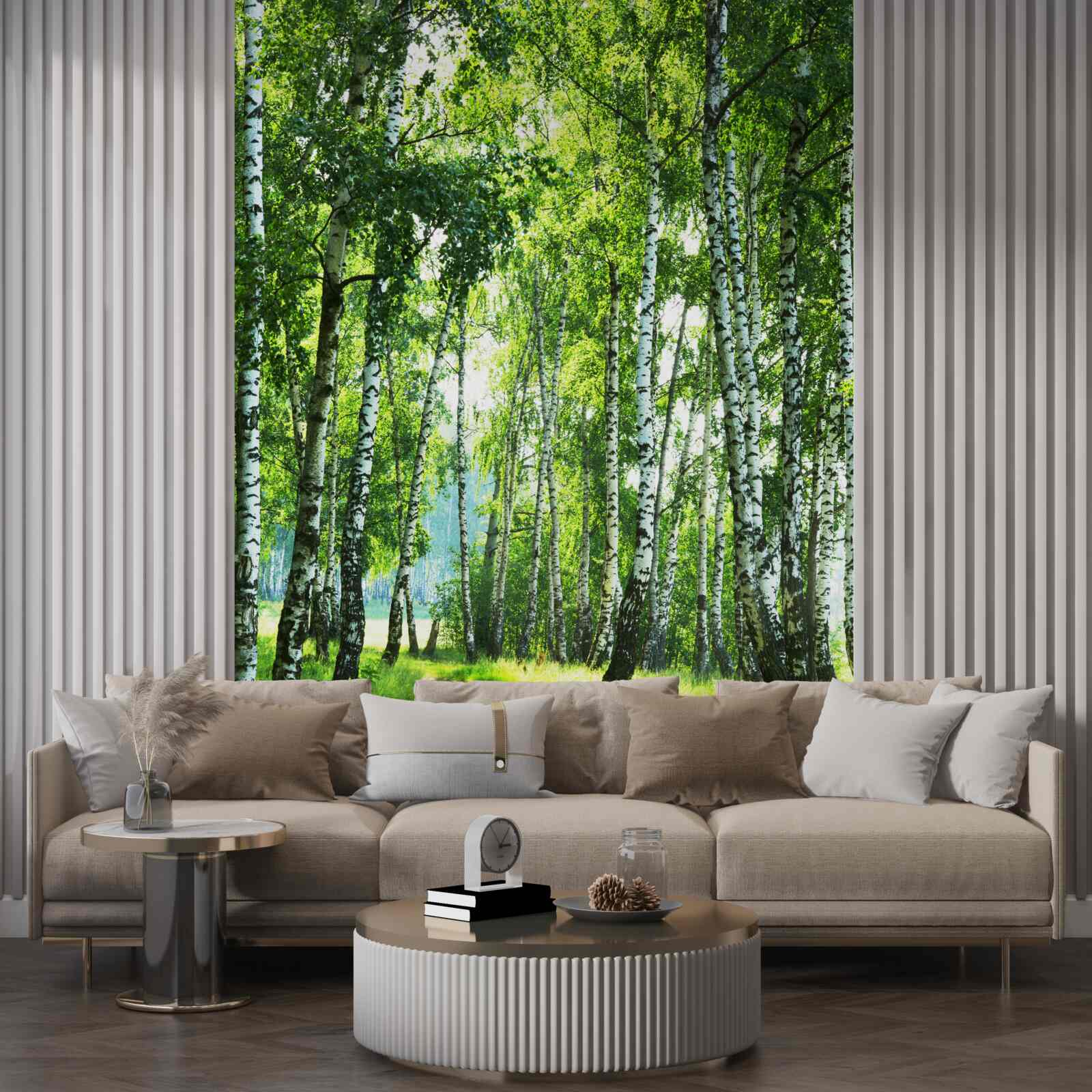 Fotobehang zomer tropische berkentocht