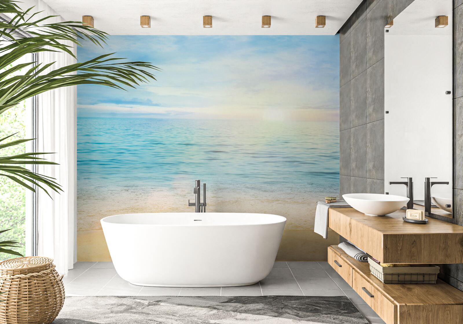 Fotobehang vrede op zee